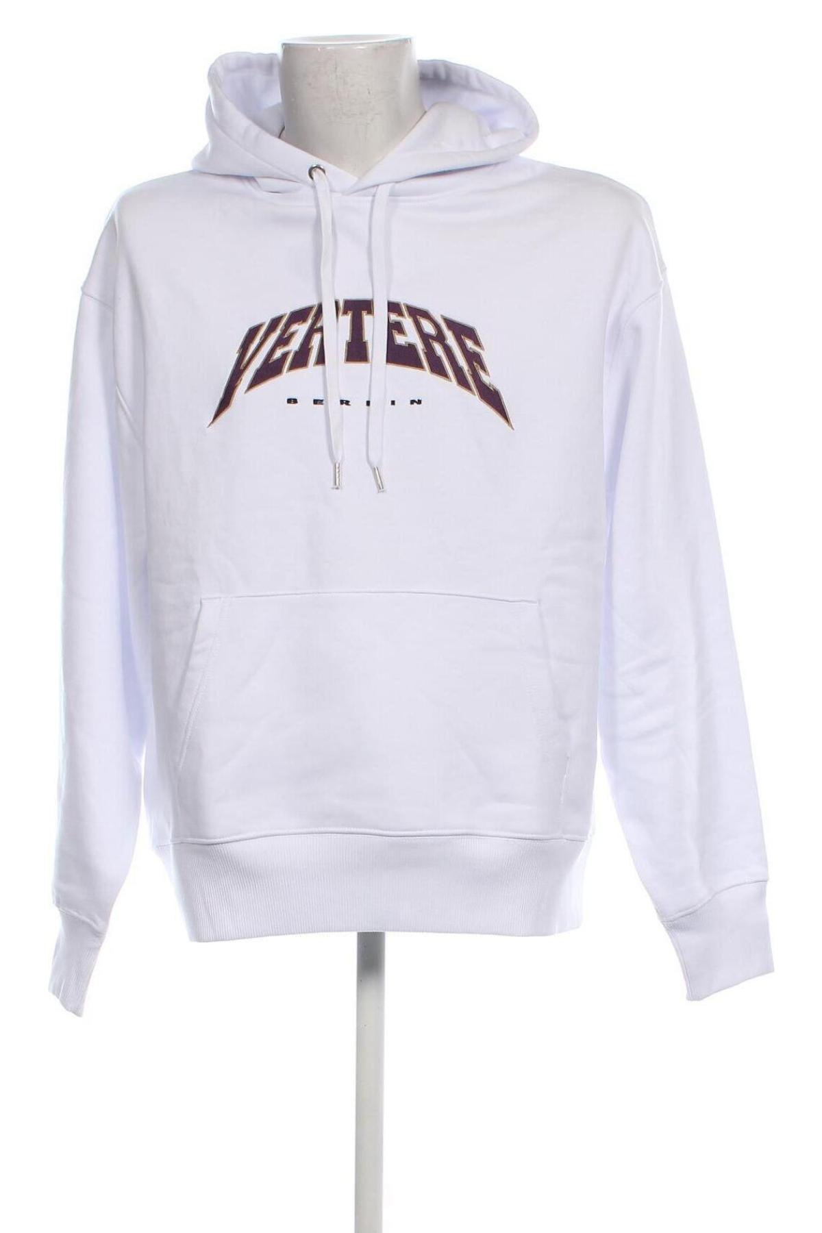 Herren Sweatshirt Vertere, Größe L, Farbe Weiß, Preis 16,99 €