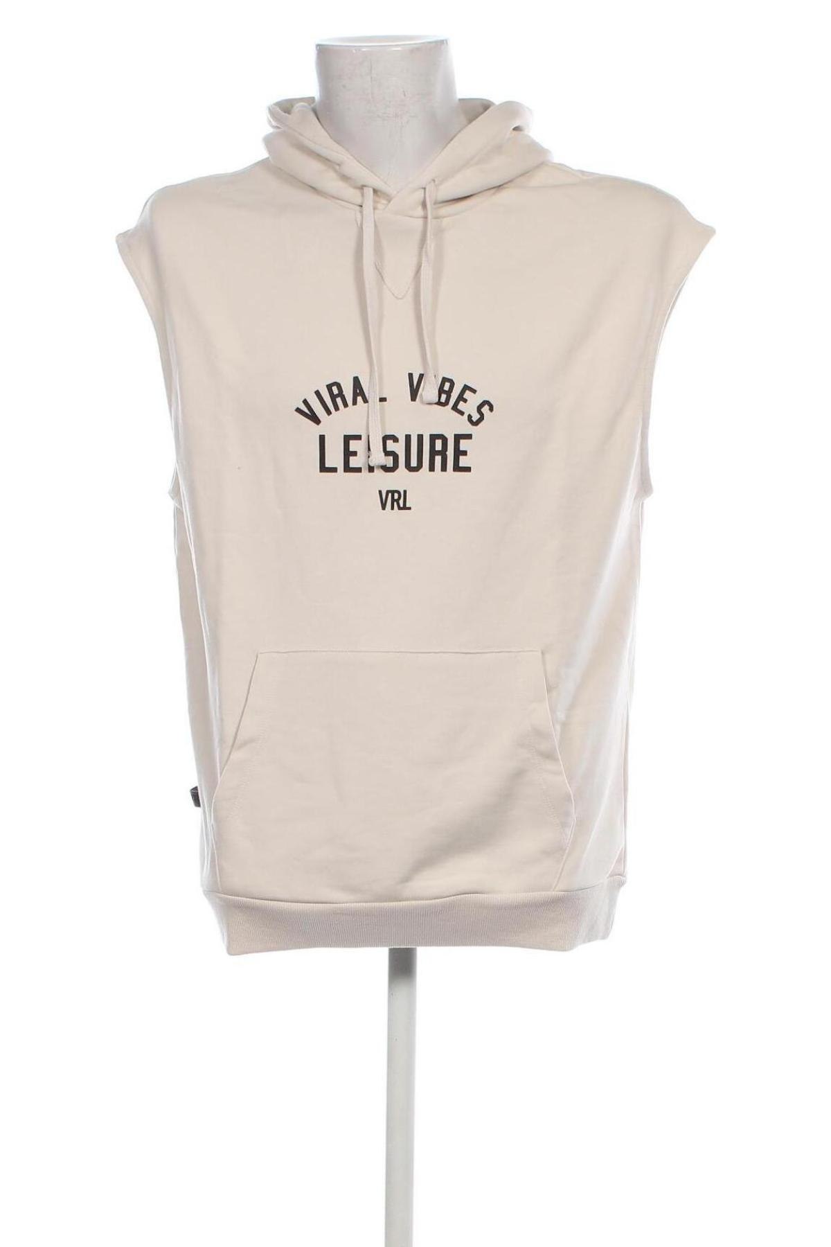 Herren Sweatshirt Viral Vibes, Größe L, Farbe Beige, Preis € 14,99