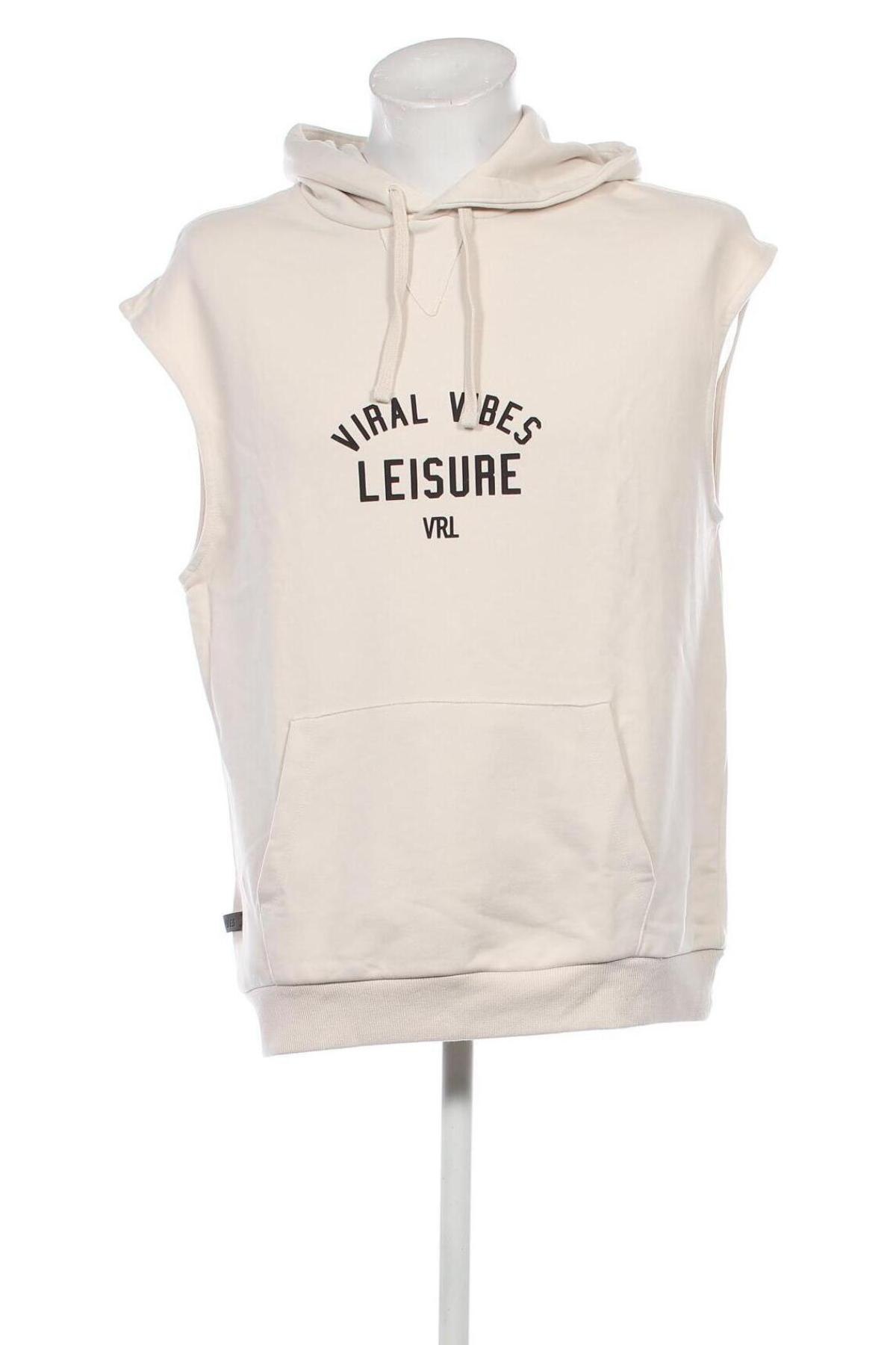 Herren Sweatshirt Viral Vibes, Größe XL, Farbe Beige, Preis € 14,99