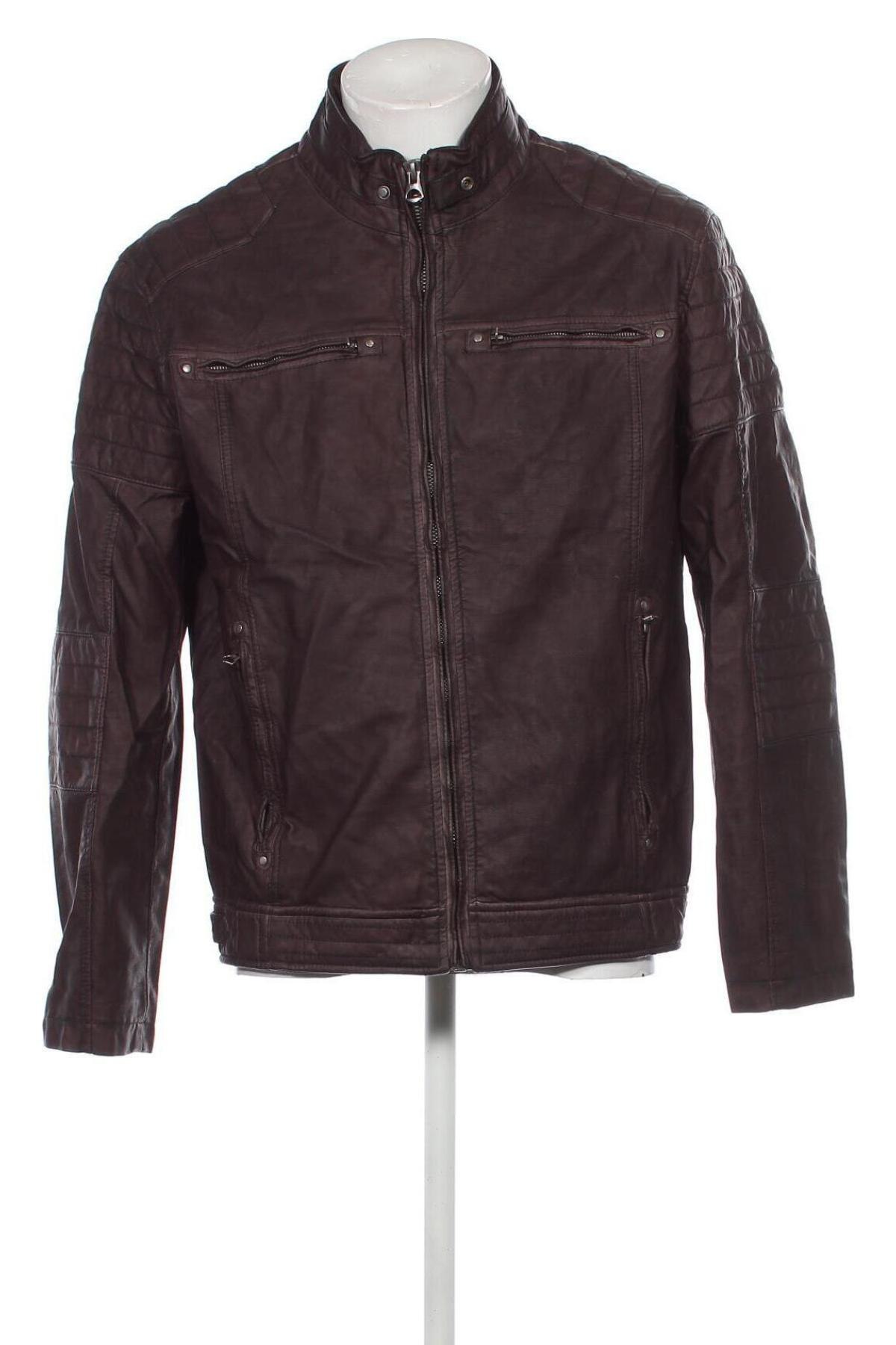 Herren Lederjacke C&A, Größe L, Farbe Schwarz, Preis € 34,10