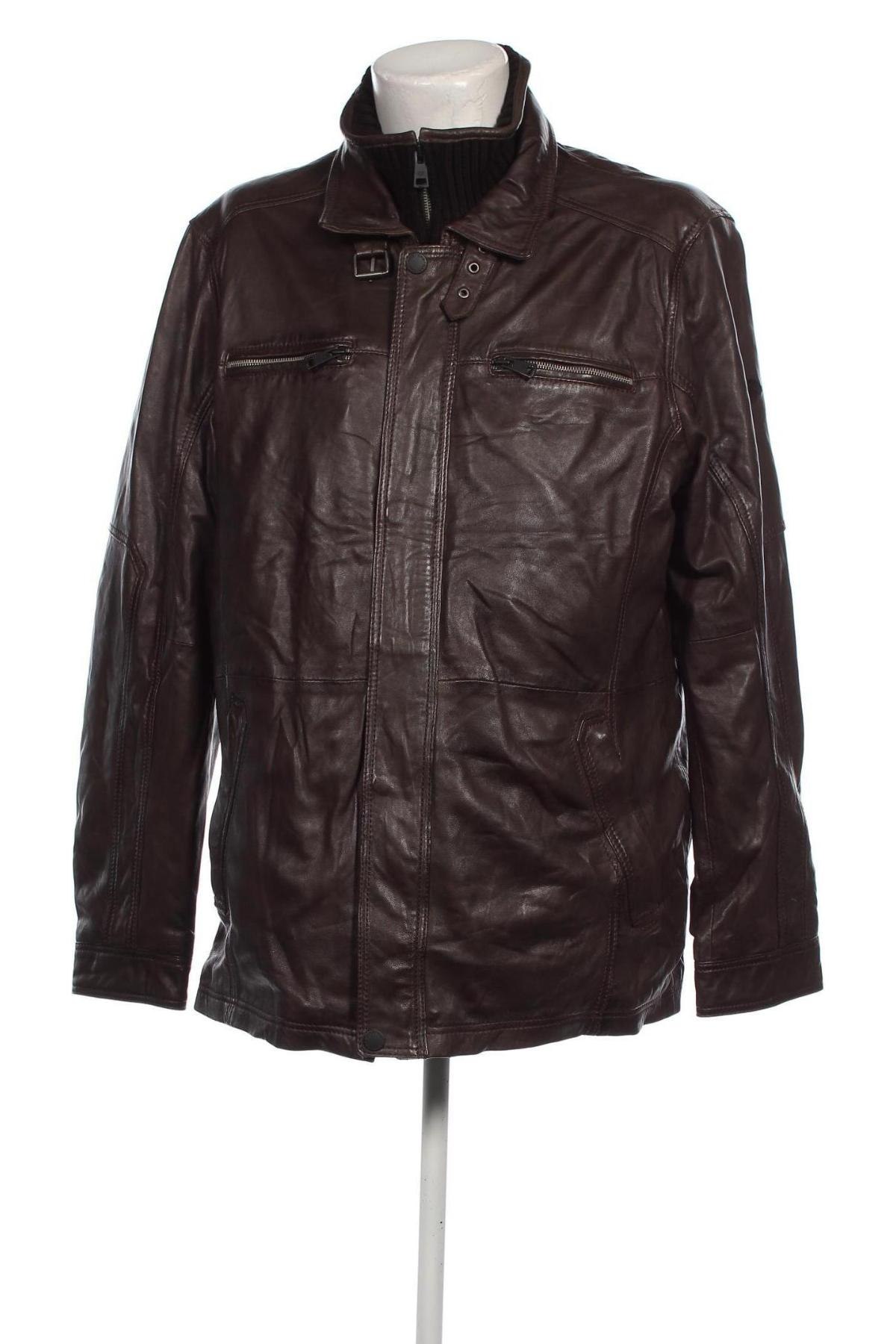 Herren Lederjacke DNR, Größe XXL, Farbe Braun, Preis € 78,99