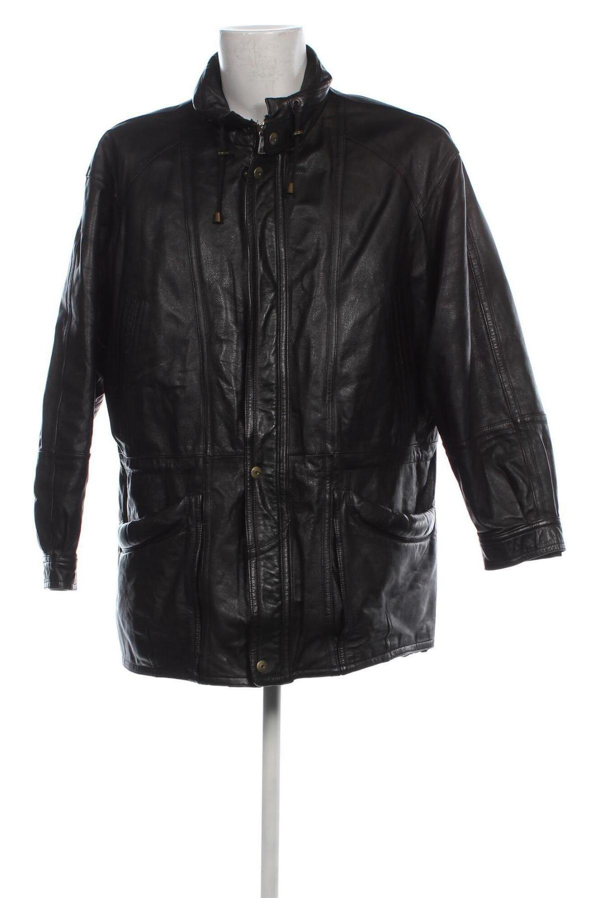 Herren Lederjacke M.Flues, Größe XL, Farbe Schwarz, Preis € 19,49