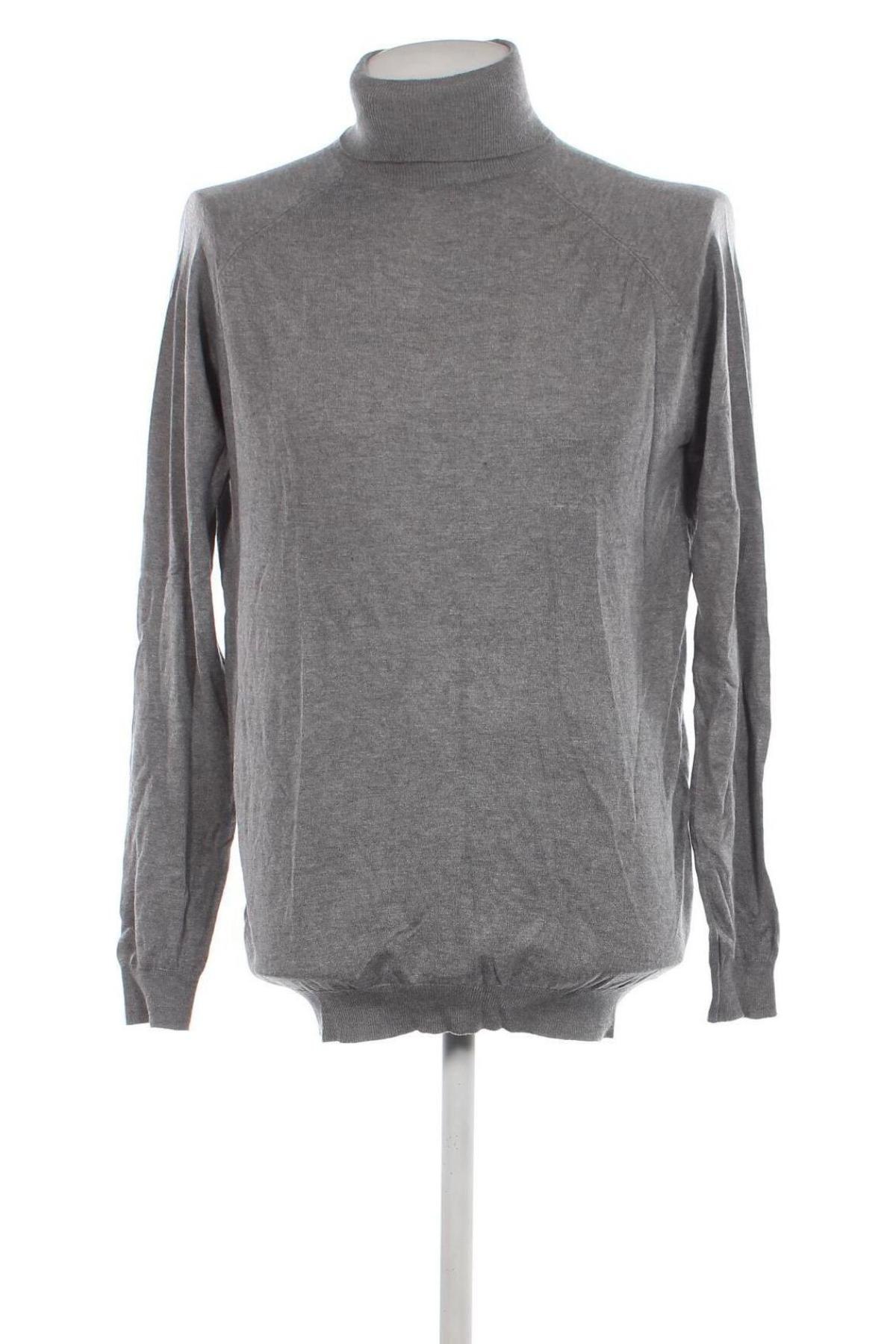 Herren Rollkragen Zara, Größe L, Farbe Grau, Preis € 9,99