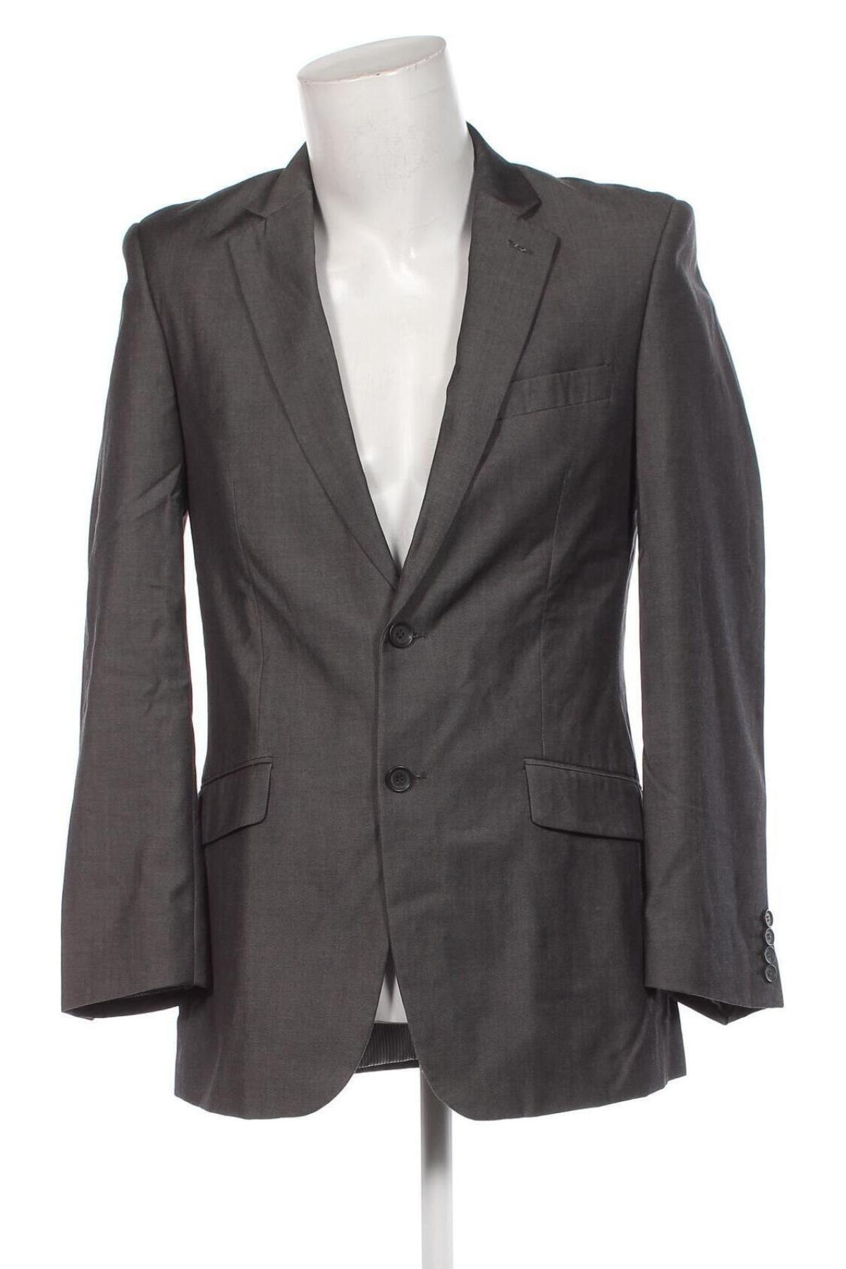 Herren Sakko Burton of London, Größe L, Farbe Grau, Preis € 7,49