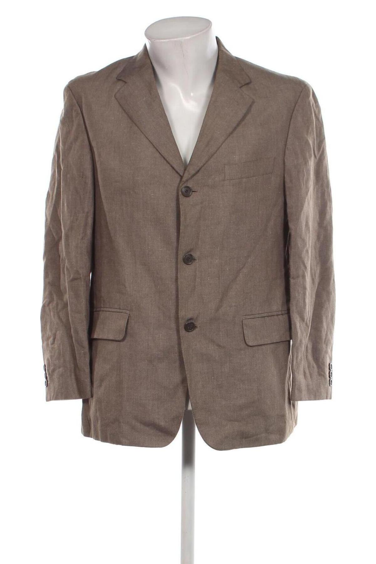 Herren Sakko Marks & Spencer, Größe L, Farbe Beige, Preis 6,99 €