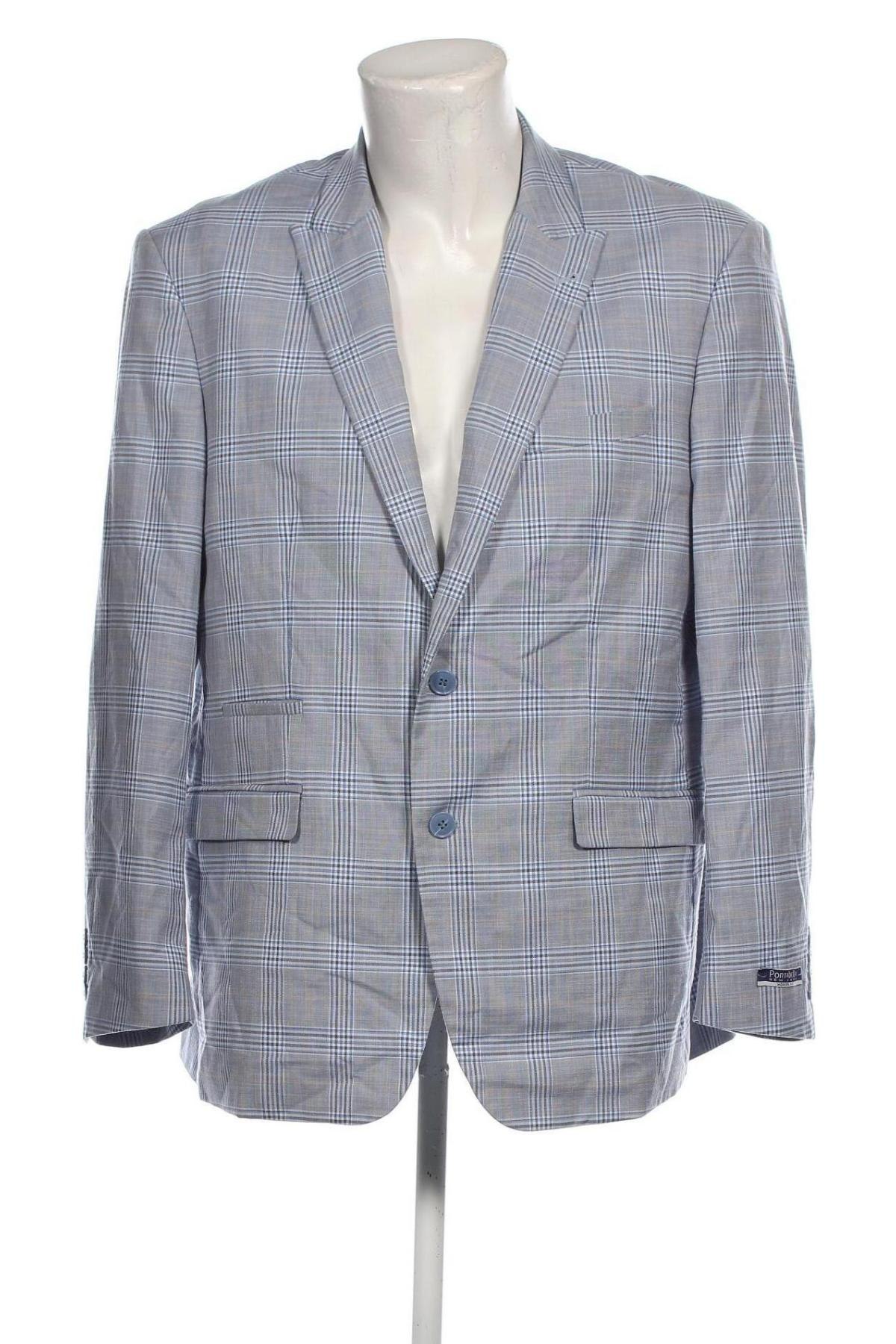 Herren Sakko Portabella, Größe L, Farbe Blau, Preis € 10,99