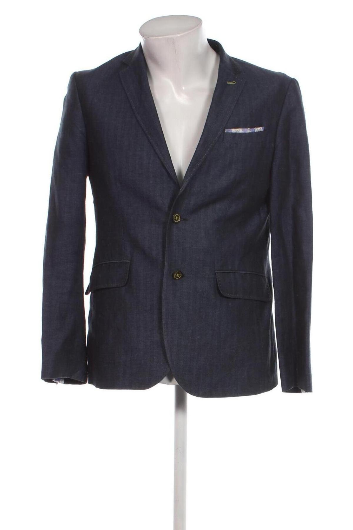 Herren Sakko Ted Baker, Größe M, Farbe Blau, Preis 93,99 €