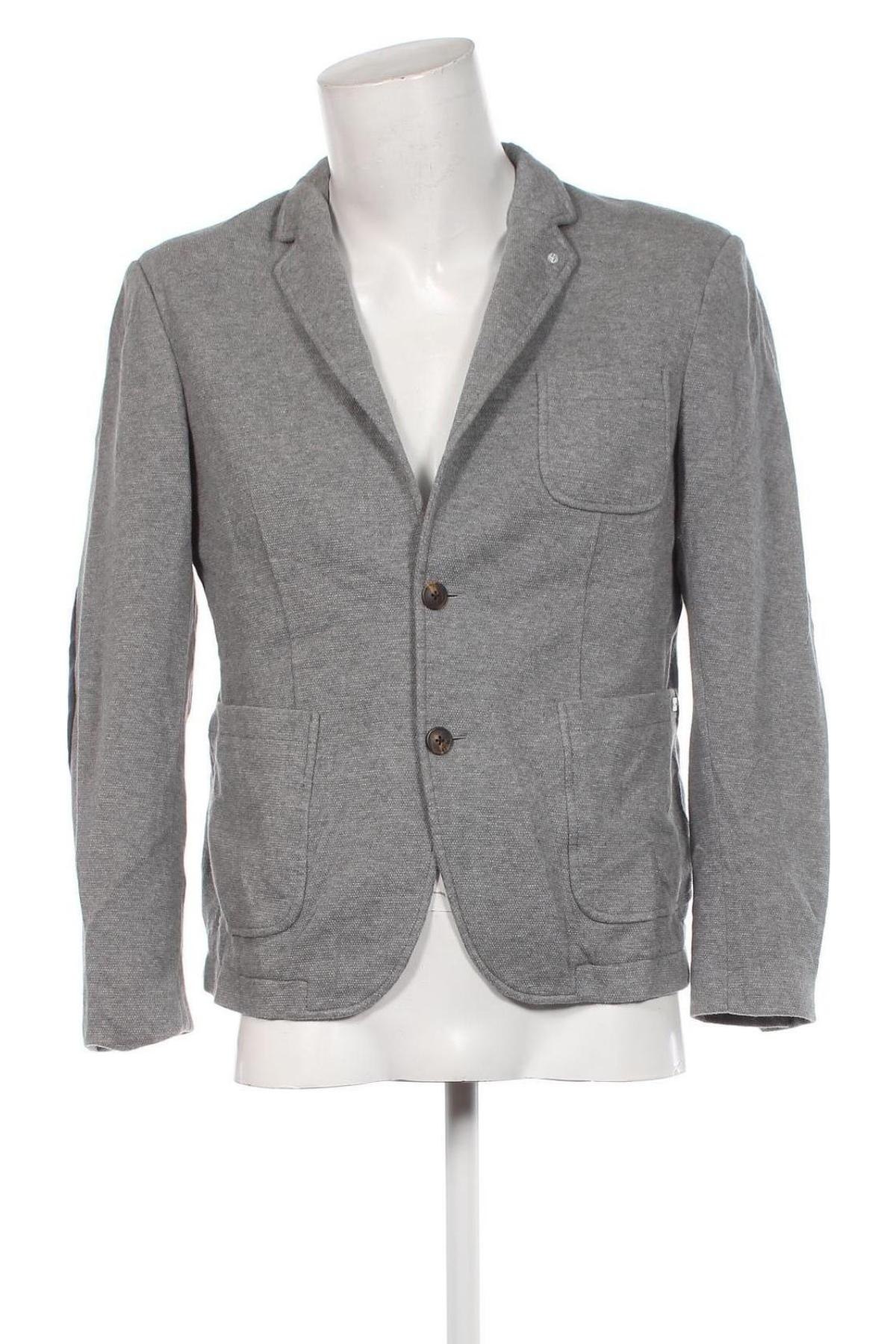 Herren Sakko Tom Tailor, Größe L, Farbe Grau, Preis 7,99 €