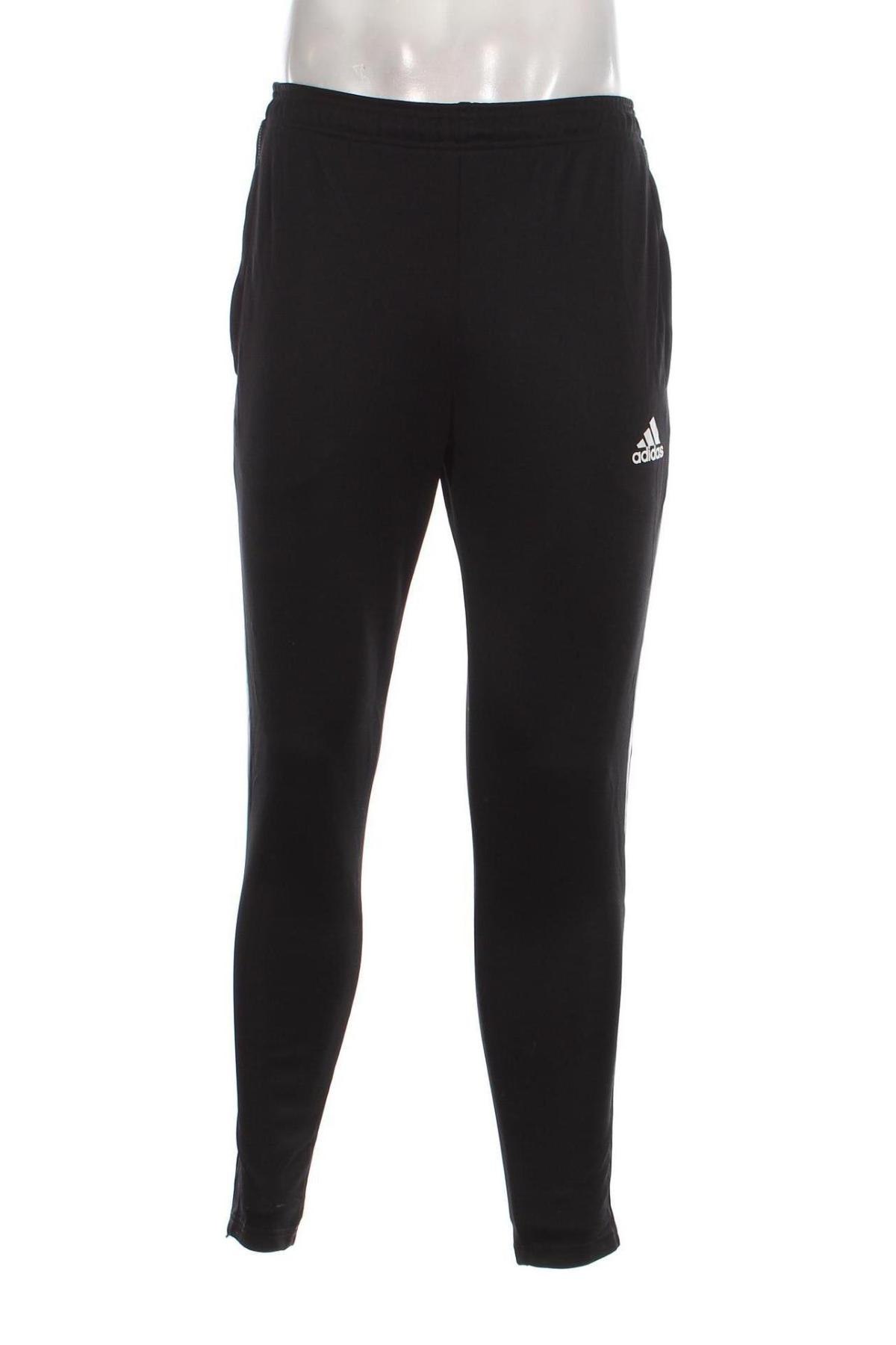 Herren Sporthose Adidas, Größe M, Farbe Schwarz, Preis 28,53 €