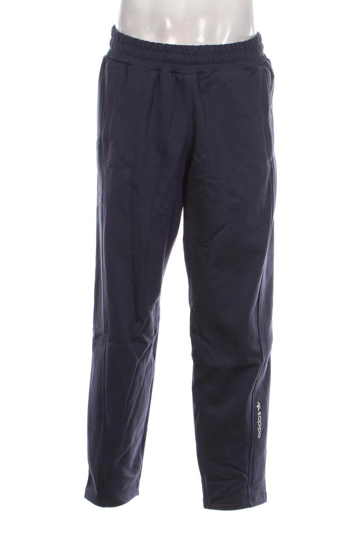 Pantaloni trening de bărbați Adidas, Mărime L, Culoare Albastru, Preț 235,99 Lei