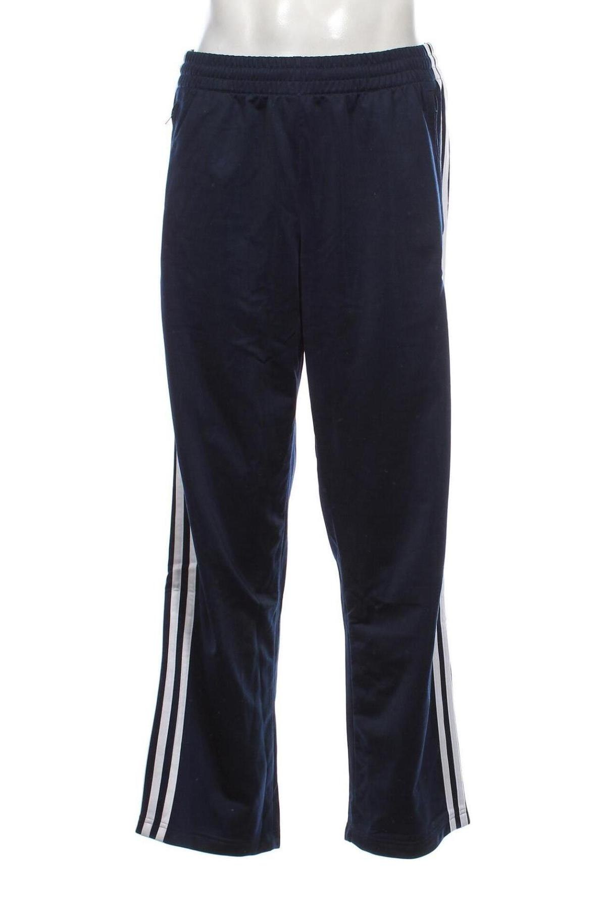 Pantaloni trening de bărbați Adidas, Mărime M, Culoare Albastru, Preț 168,99 Lei