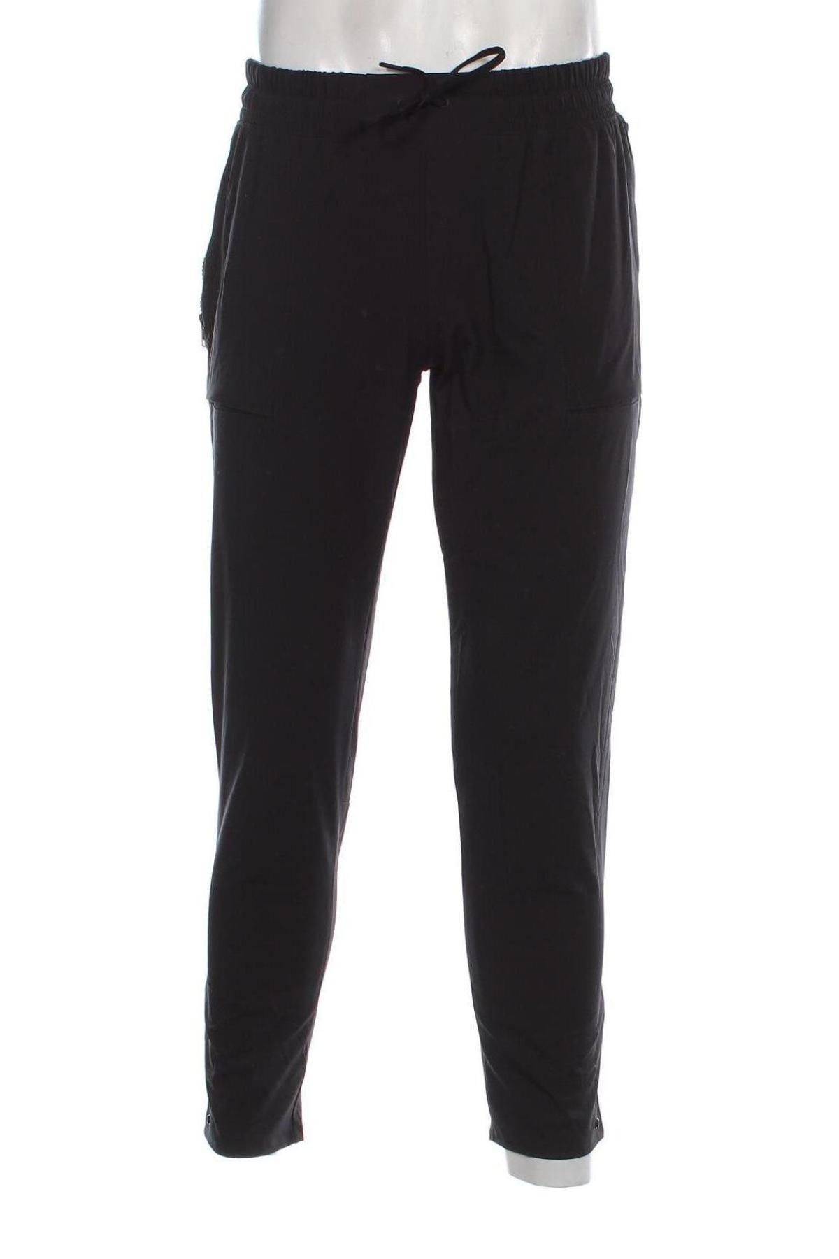 Pantaloni trening de bărbați Decathlon, Mărime M, Culoare Negru, Preț 95,39 Lei