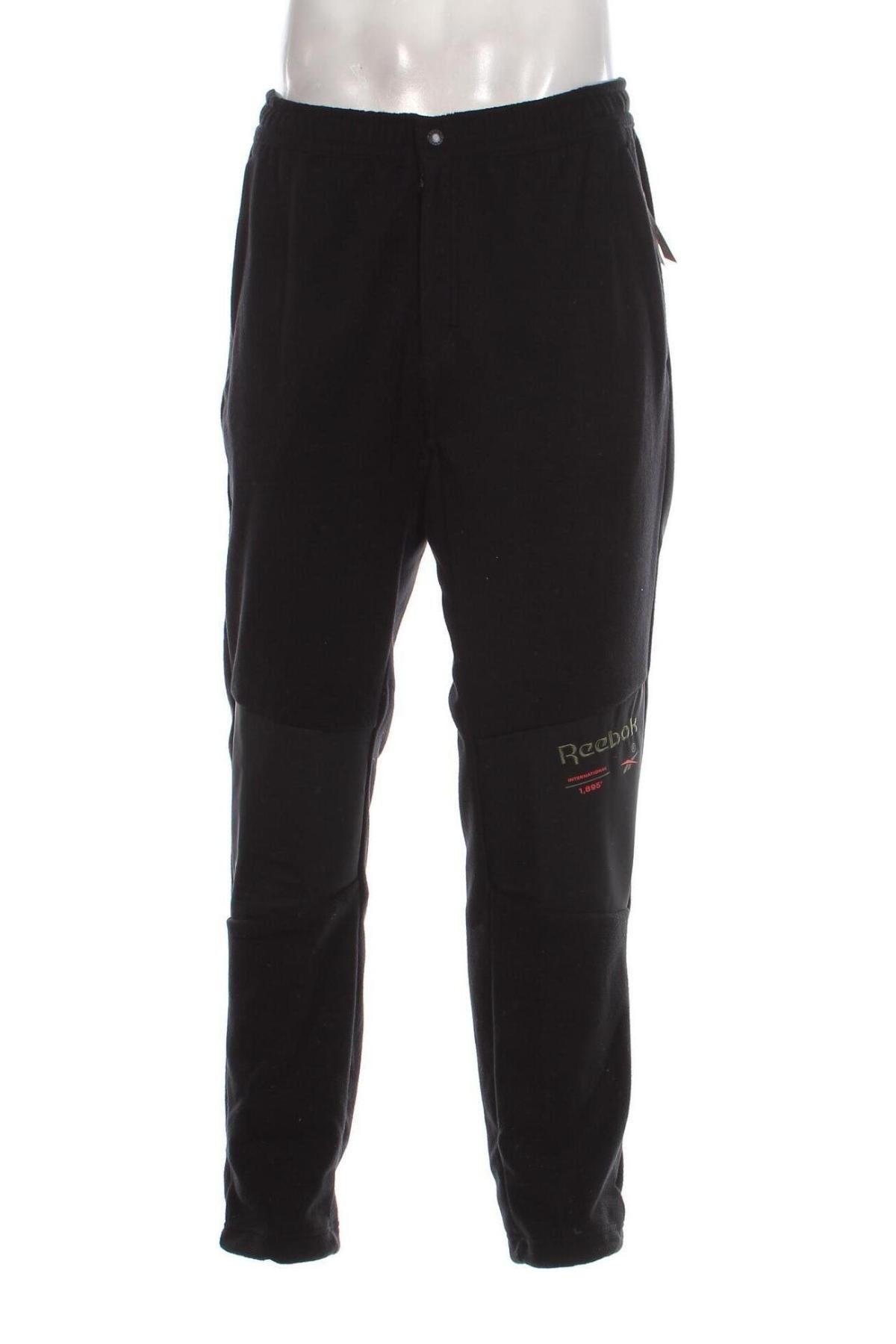 Pantaloni trening de bărbați Reebok, Mărime M, Culoare Negru, Preț 137,99 Lei