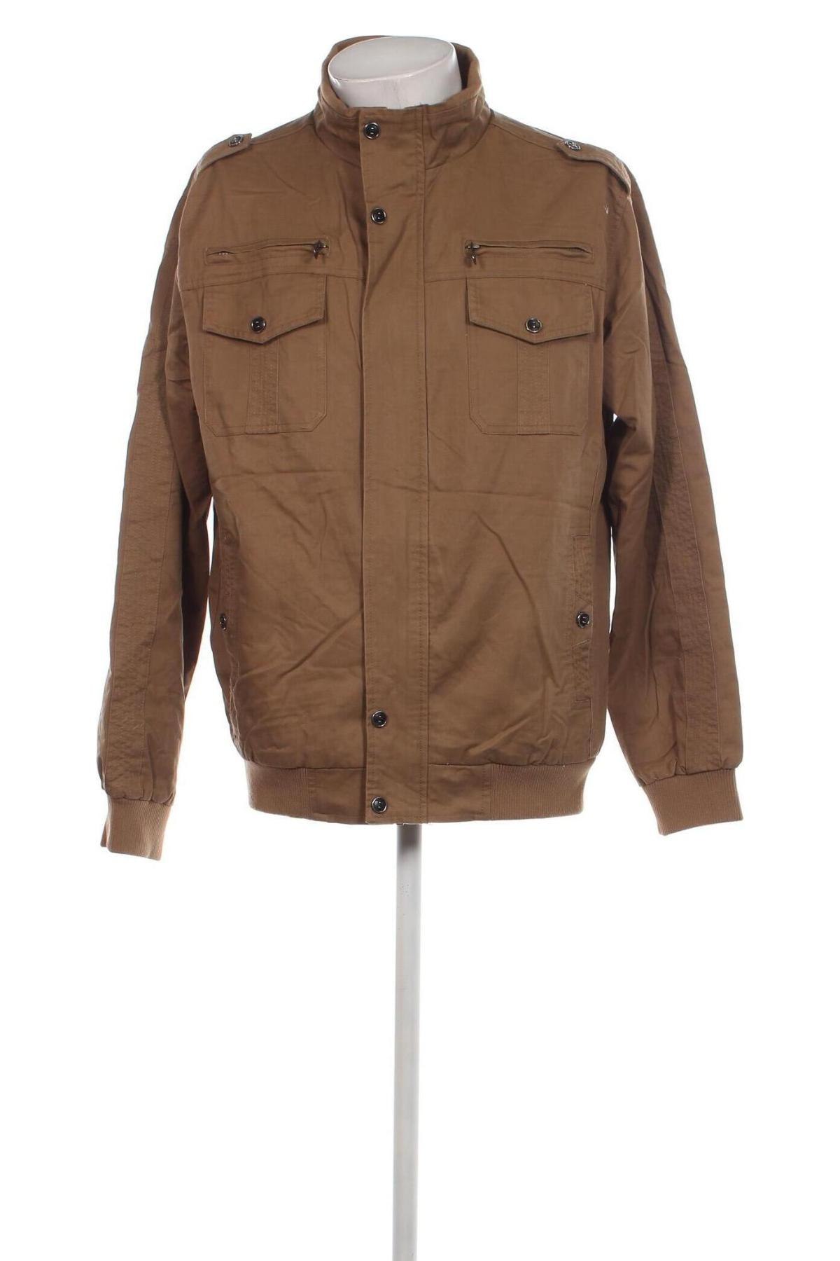 Herrenjacke, Größe L, Farbe Beige, Preis € 18,49