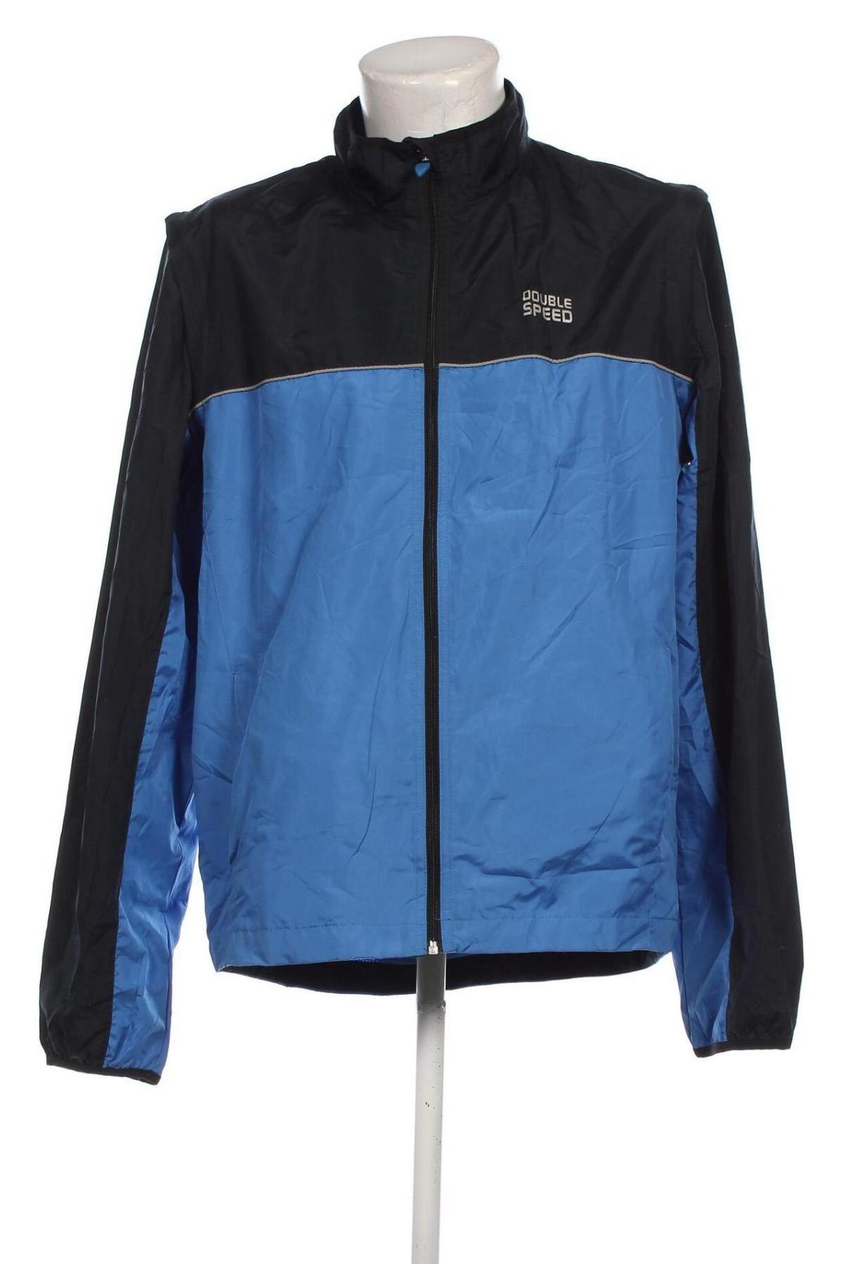 Herrenjacke Double speed, Größe L, Farbe Blau, Preis € 7,49