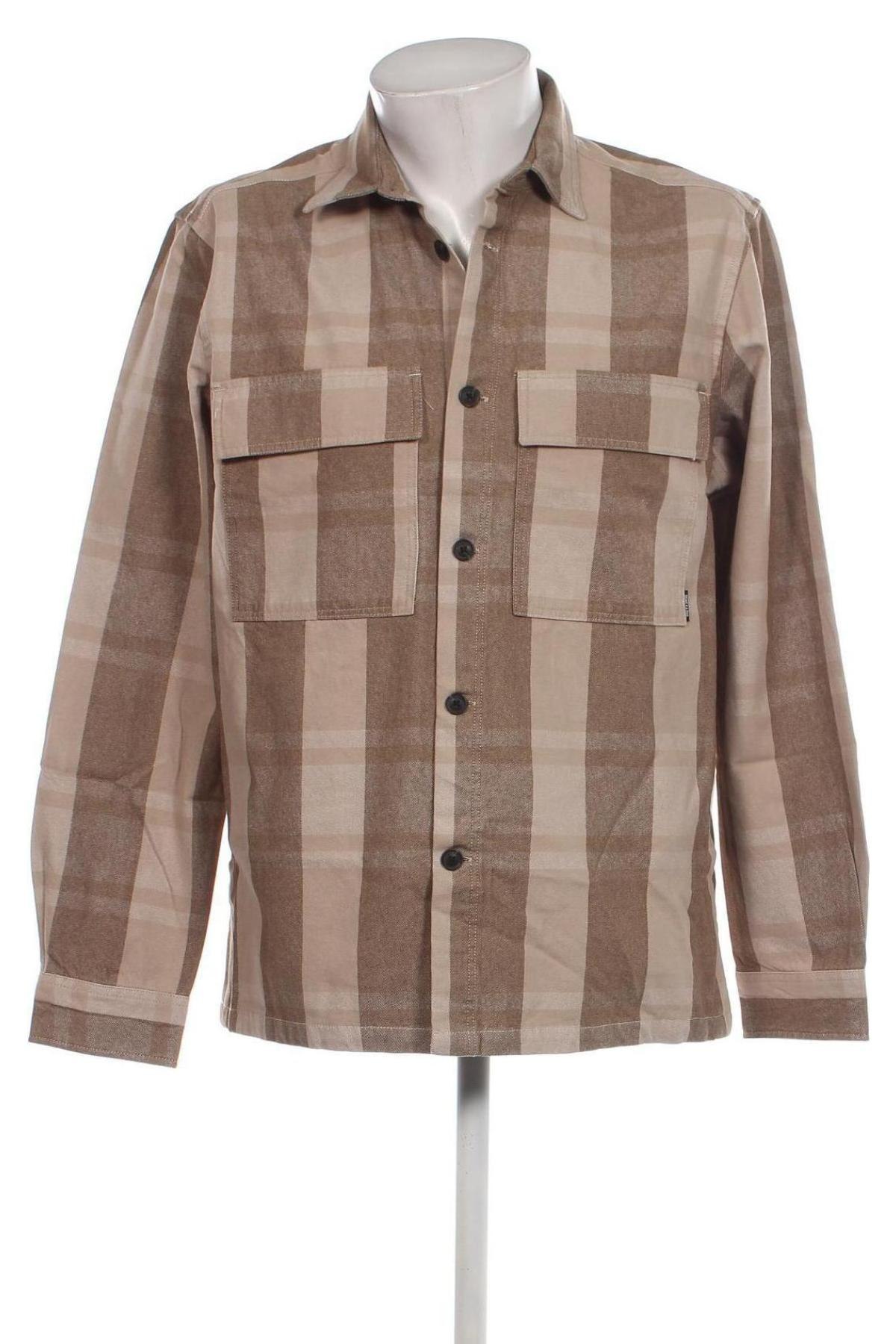 Herrenjacke Only & Sons, Größe L, Farbe Beige, Preis € 16,99