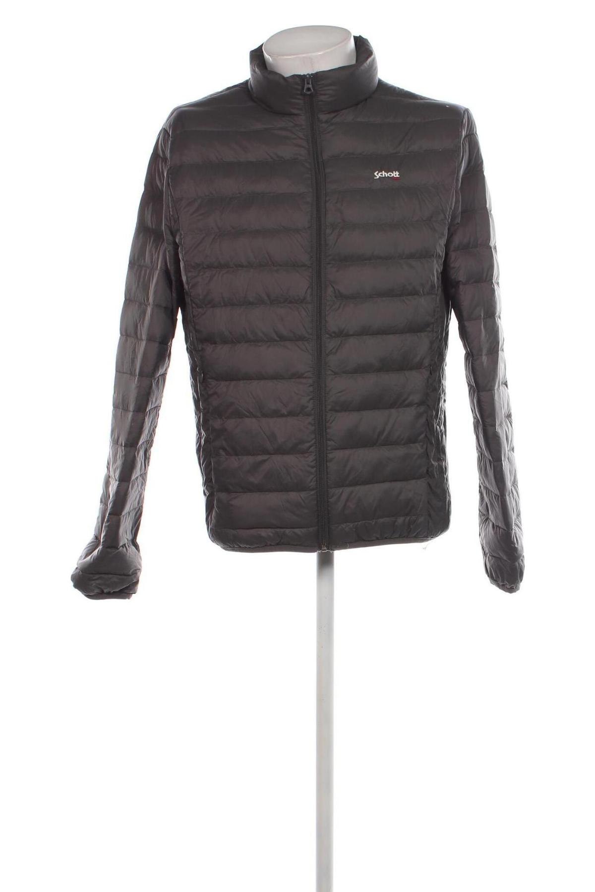 Herrenjacke Schott, Größe XL, Farbe Grau, Preis 86,99 €