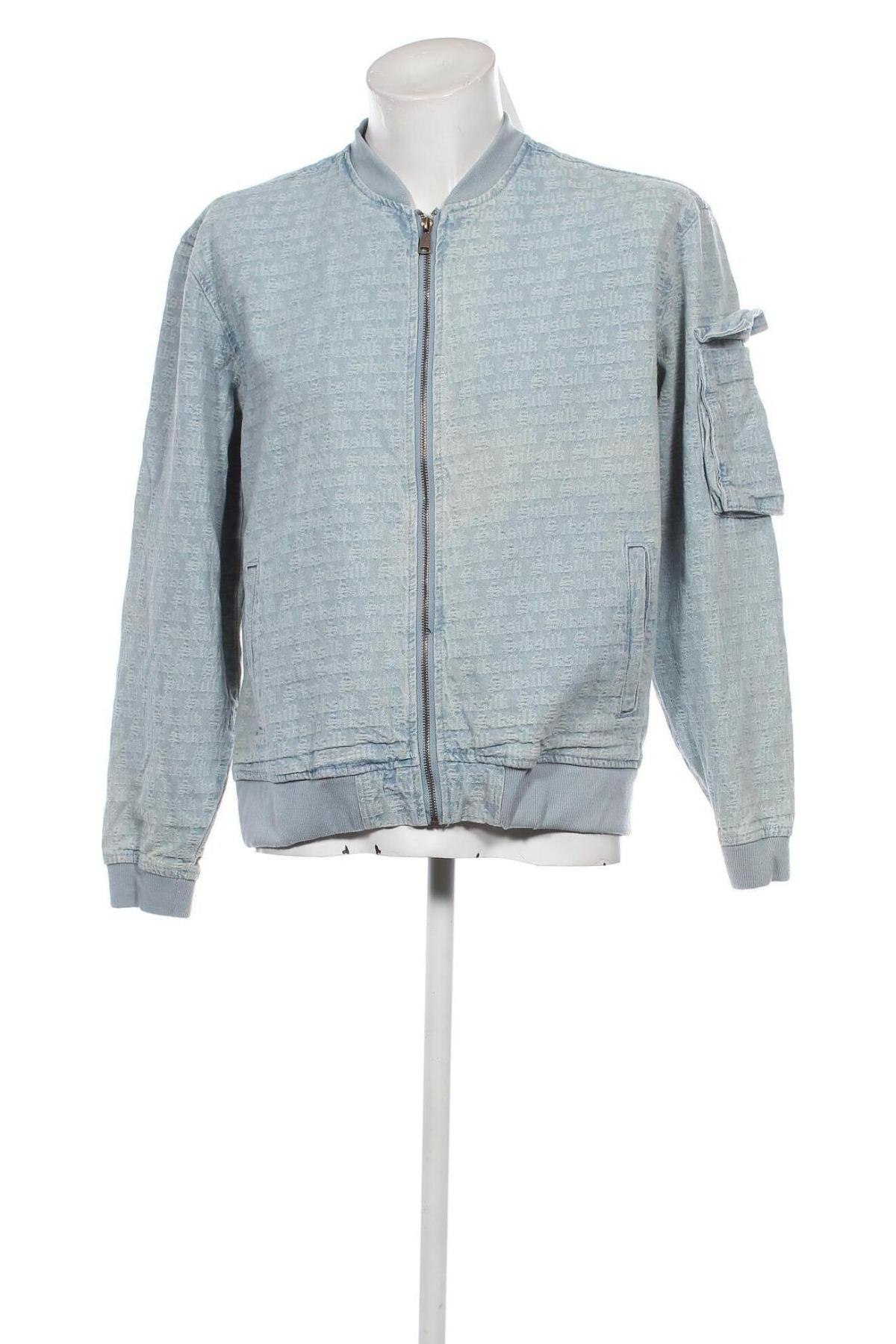 Herrenjacke SikSilk, Größe M, Farbe Blau, Preis € 48,49