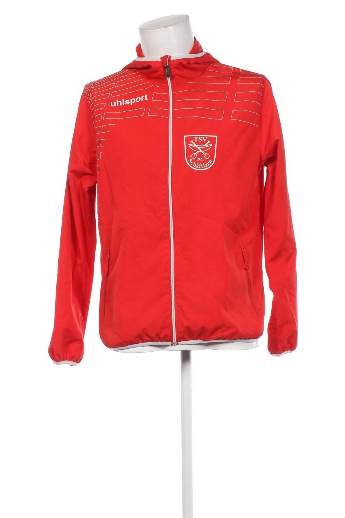 Herrenjacke Uhlsport, Größe M, Farbe Rot, Preis € 5,99