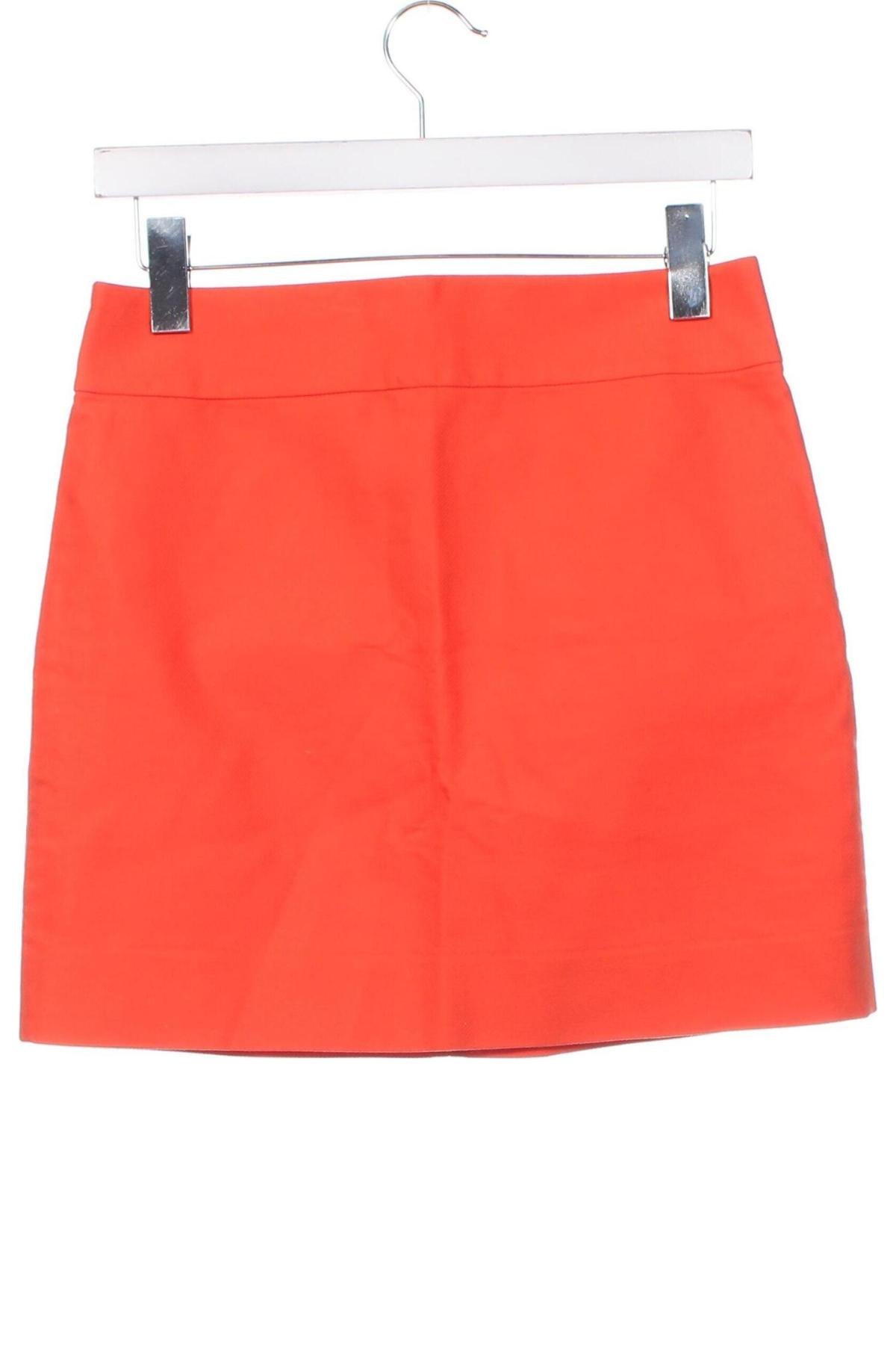 Rock J.Crew, Größe M, Farbe Orange, Preis 7,49 €