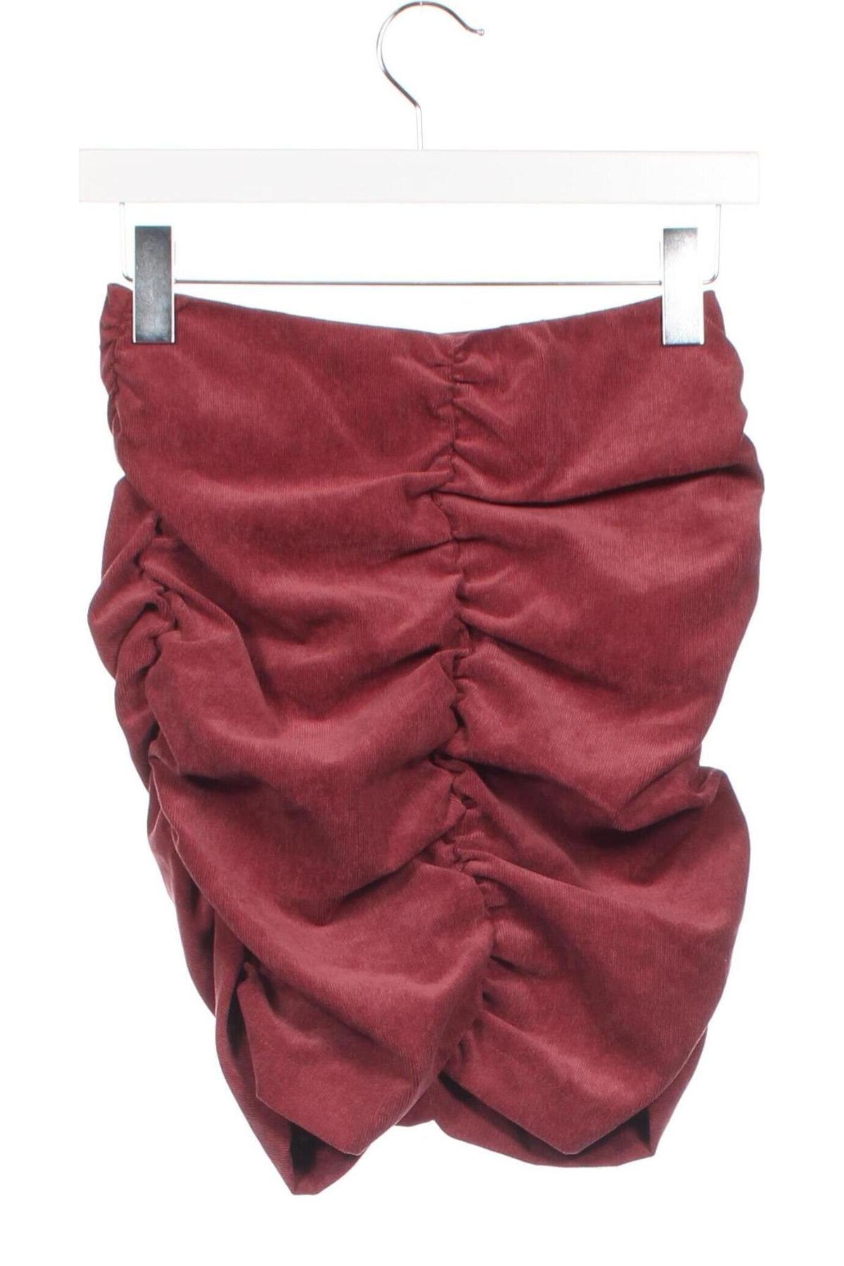 Rock Zara, Größe XS, Farbe Rot, Preis 15,49 €