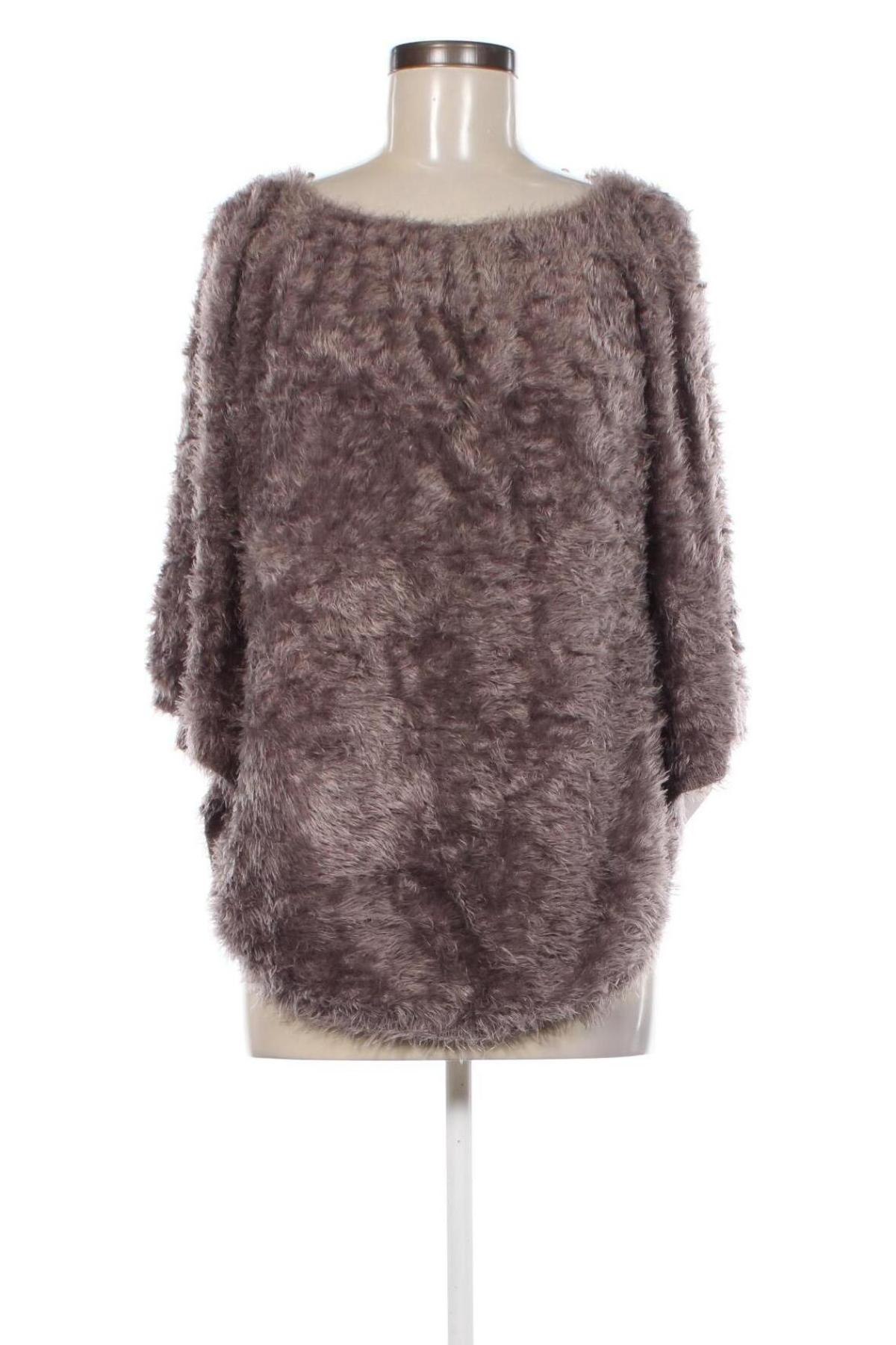 Poncho, Größe M, Farbe Beige, Preis € 6,99