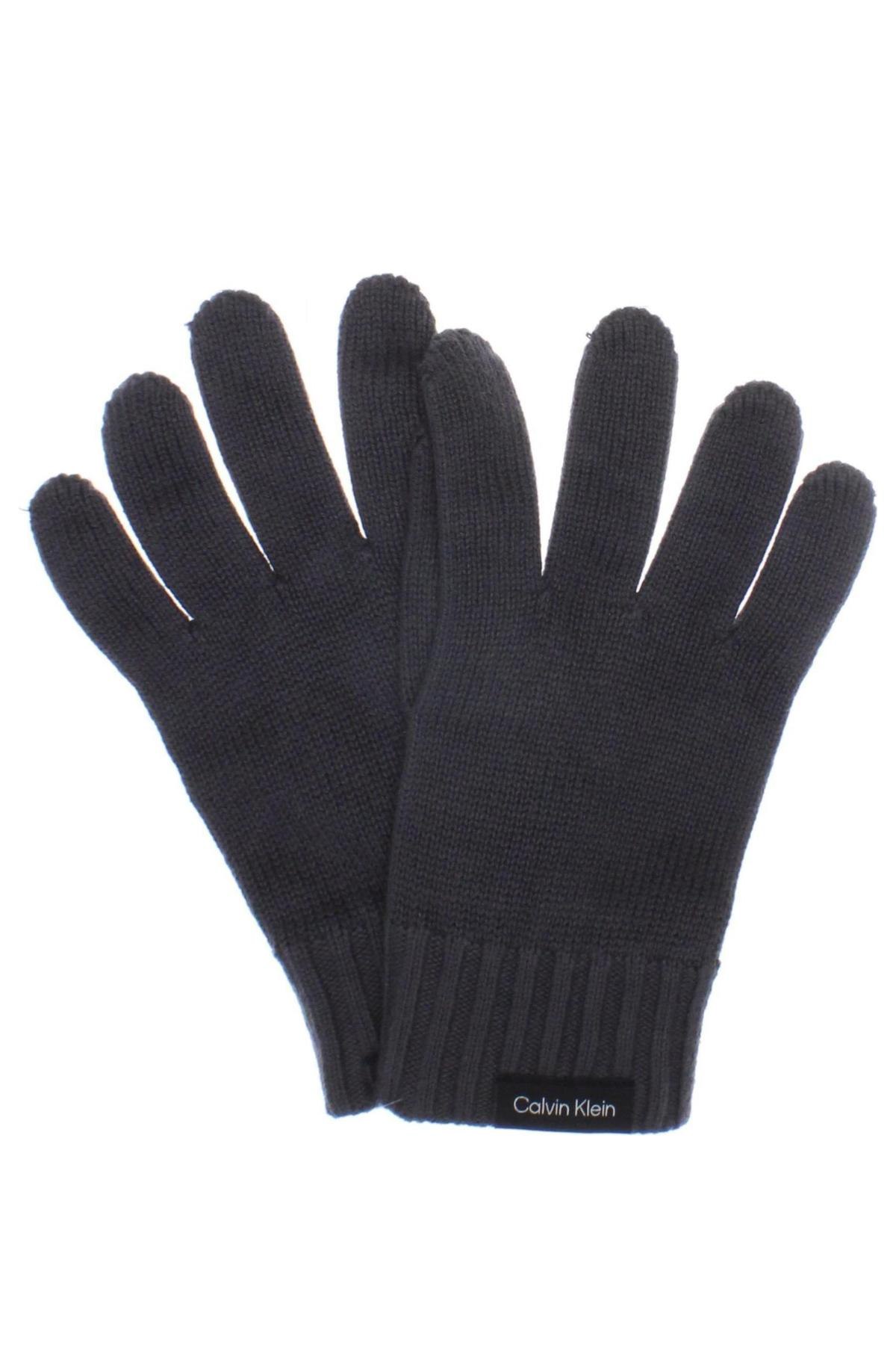 Handschuhe Calvin Klein, Farbe Grau, Preis 34,99 €