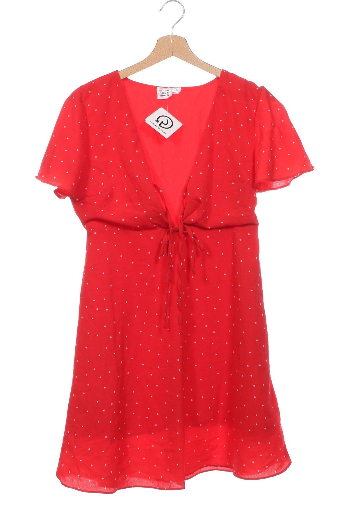 Kleid, Größe S, Farbe Rot, Preis 3,99 €