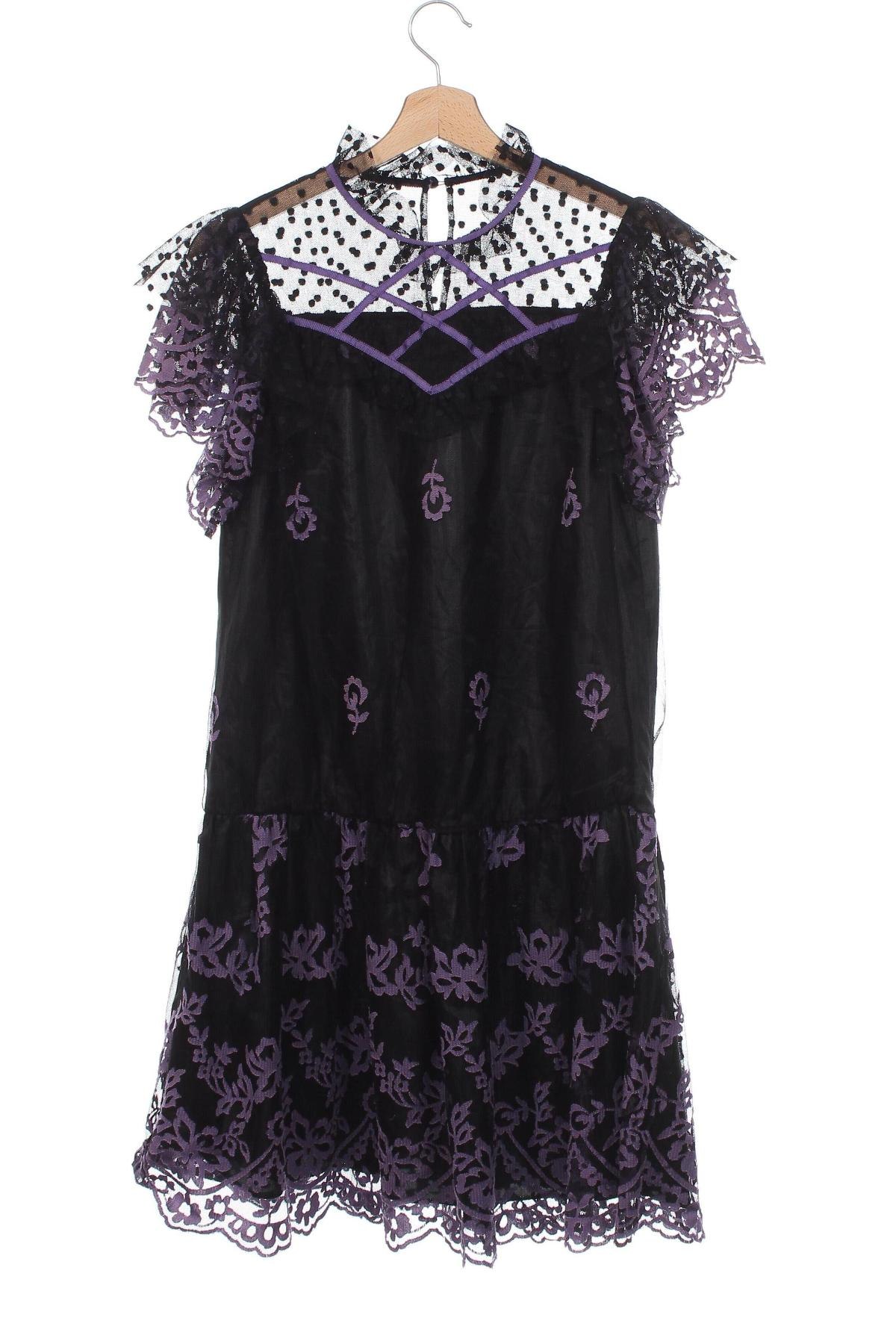 Kleid Anna Sui, Größe XS, Farbe Schwarz, Preis 68,99 €