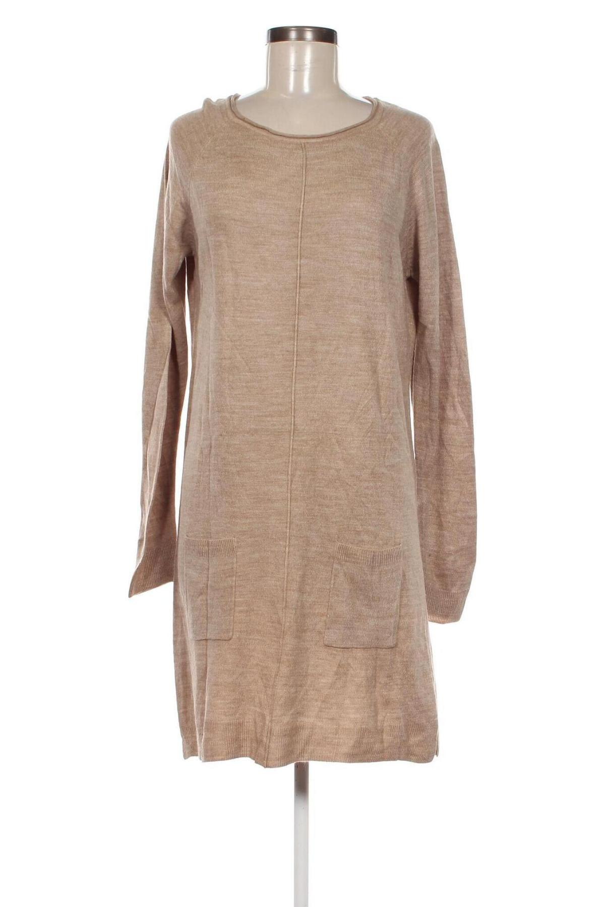 Kleid Atmosphere, Größe M, Farbe Beige, Preis 5,49 €