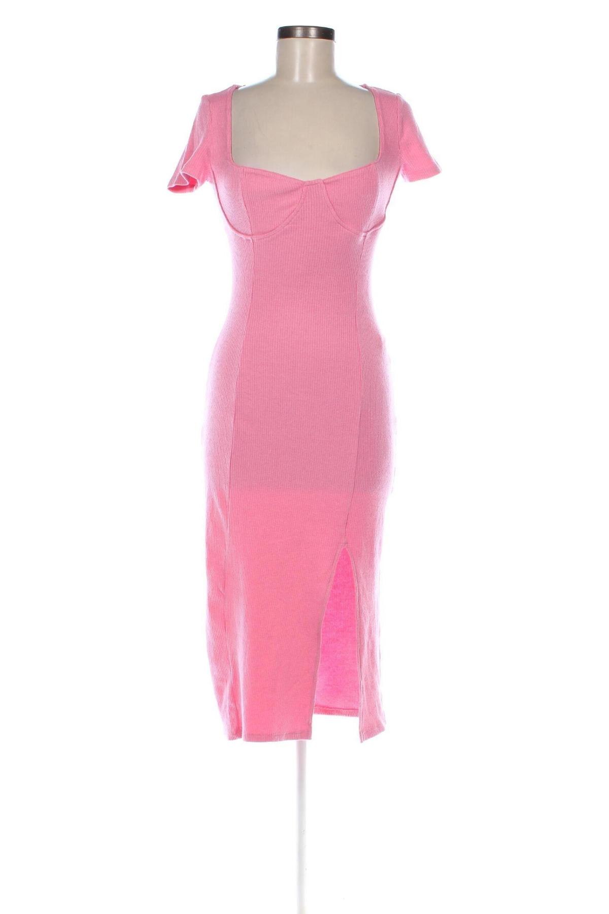 Kleid Bershka, Größe M, Farbe Rosa, Preis 12,99 €