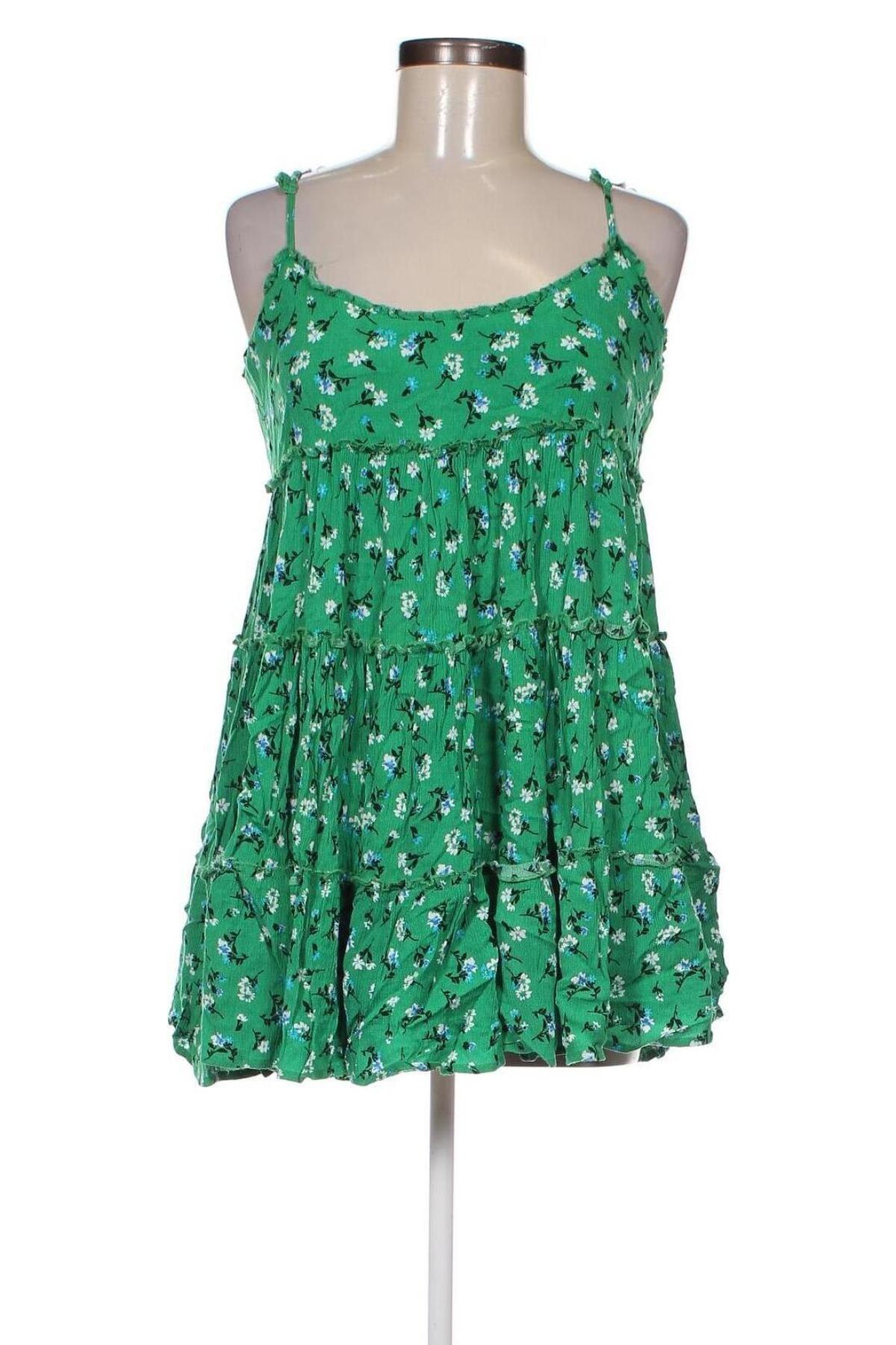 Rochie Bershka, Mărime M, Culoare Verde, Preț 15,49 Lei