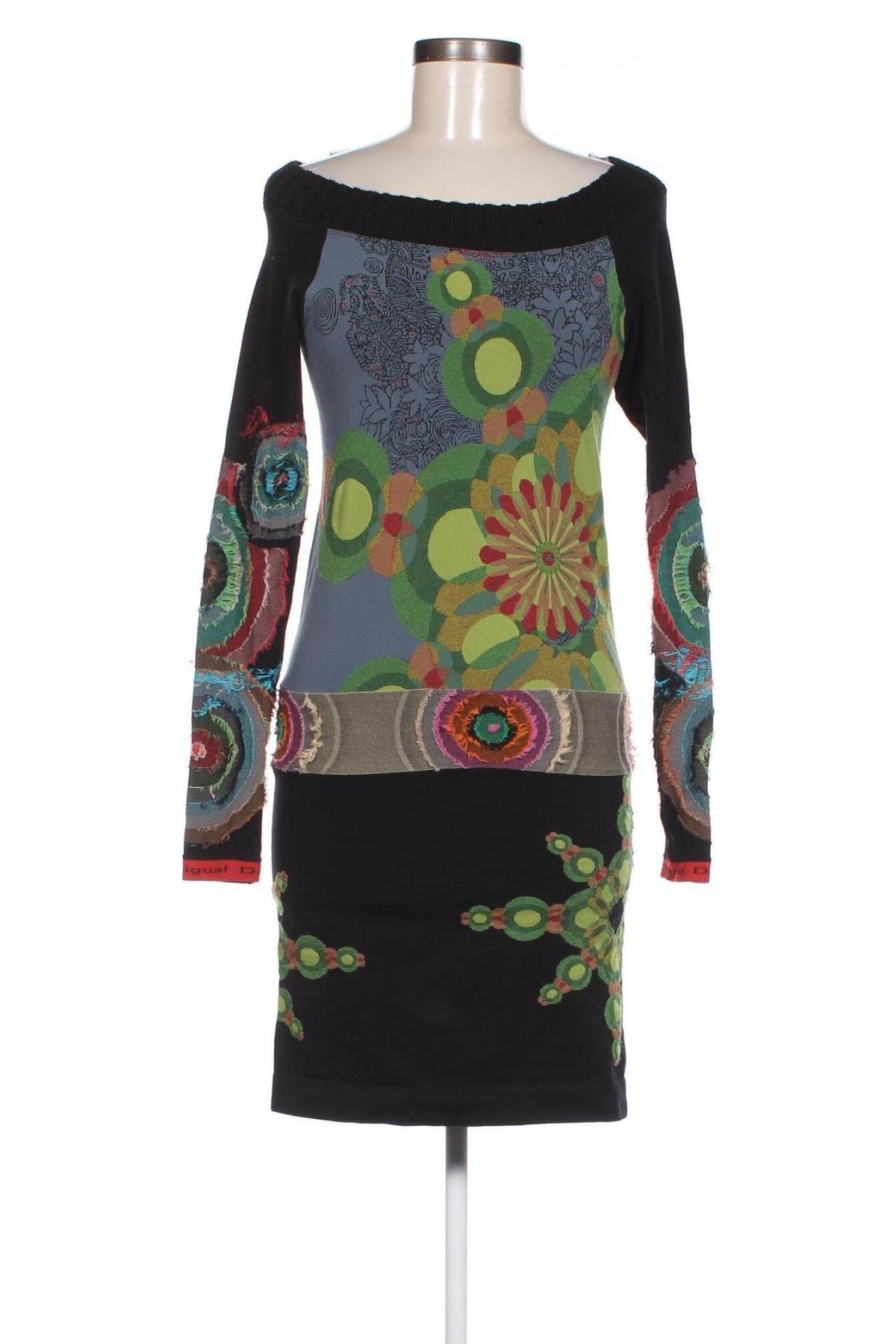 Kleid Desigual, Größe M, Farbe Mehrfarbig, Preis 29,99 €