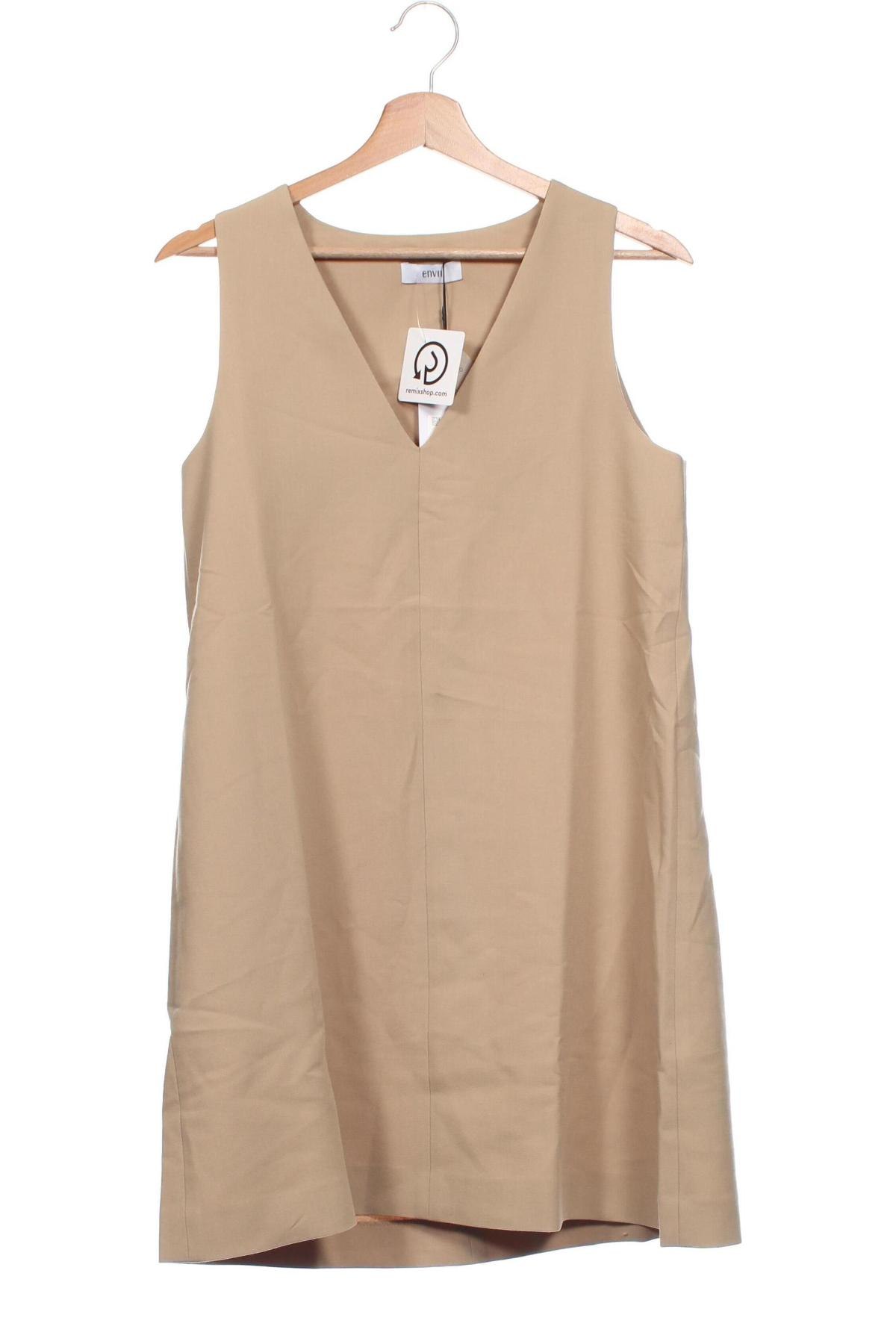 Kleid Envii, Größe XXS, Farbe Beige, Preis 49,49 €