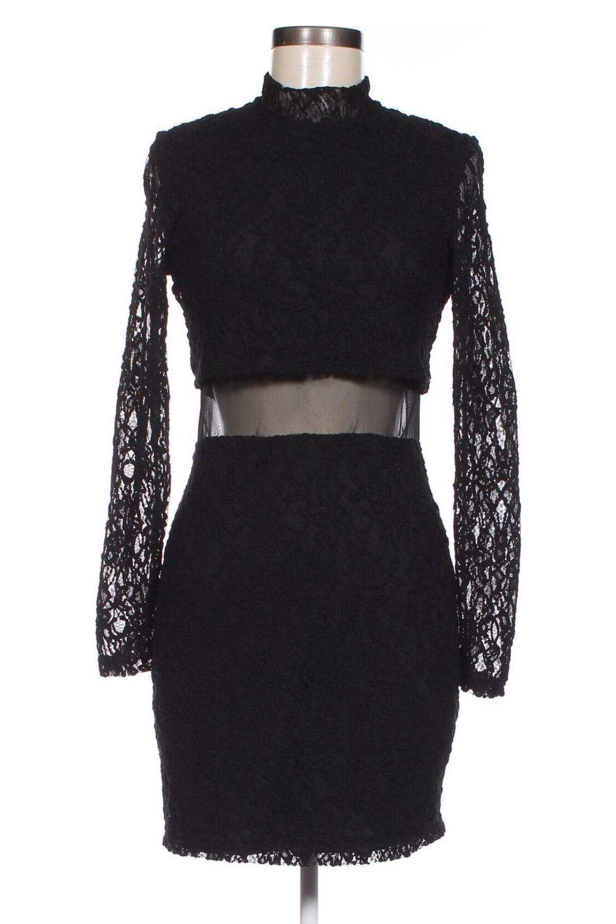 Kleid Gina Tricot, Größe M, Farbe Schwarz, Preis 6,99 €