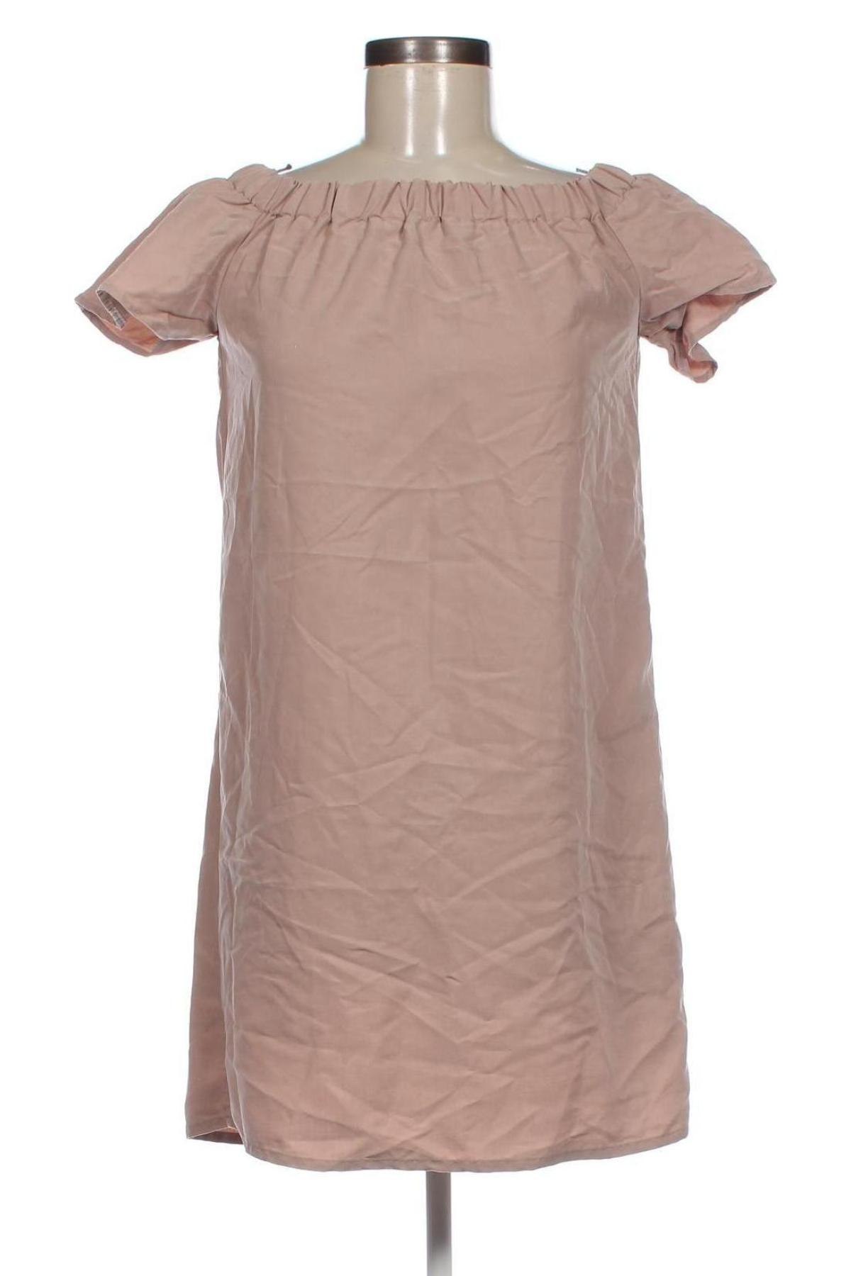 Kleid H&M, Größe S, Farbe Beige, Preis 10,99 €