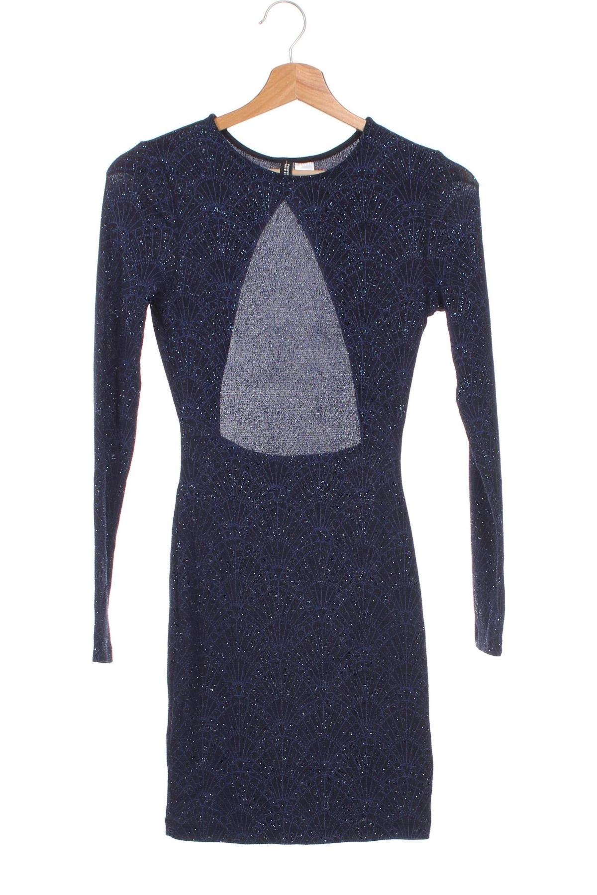 Kleid H&M Divided, Größe XS, Farbe Blau, Preis € 19,49