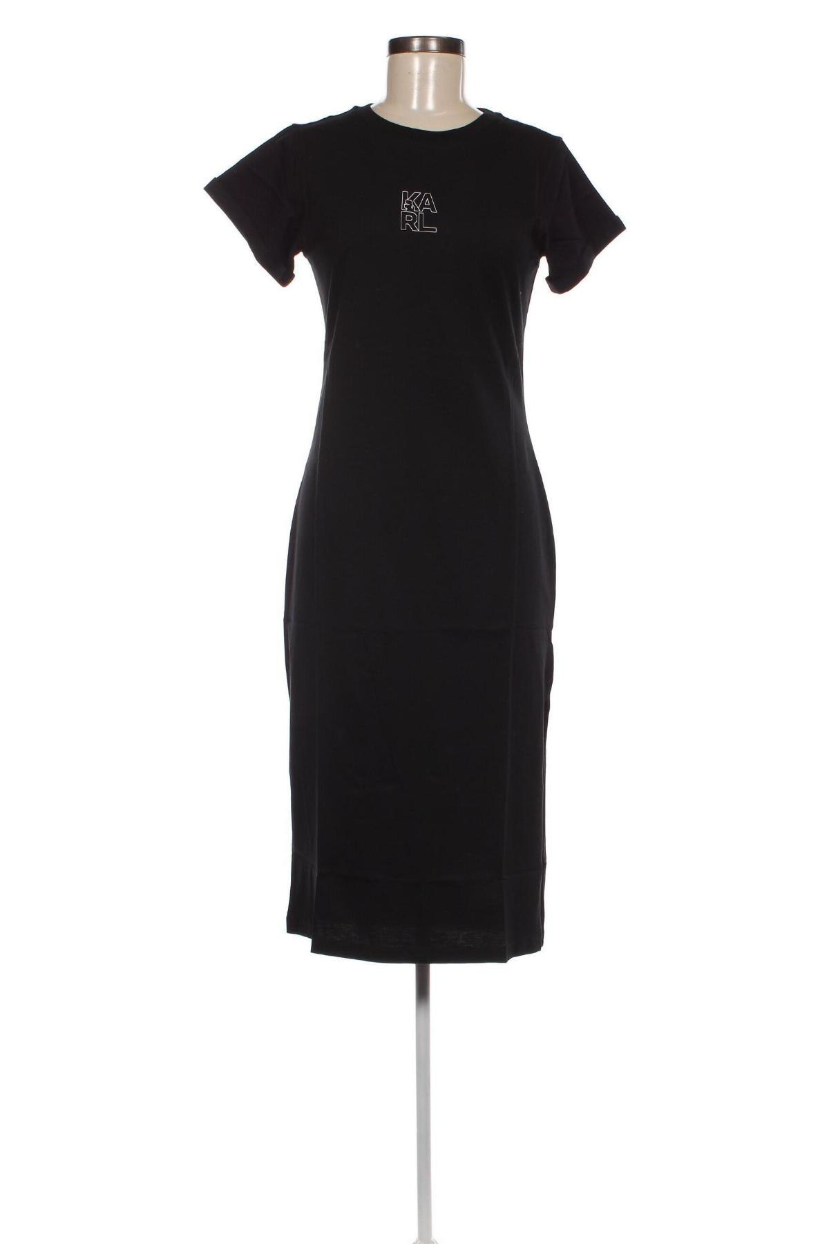 Kleid Karl Lagerfeld, Größe M, Farbe Schwarz, Preis 196,39 €