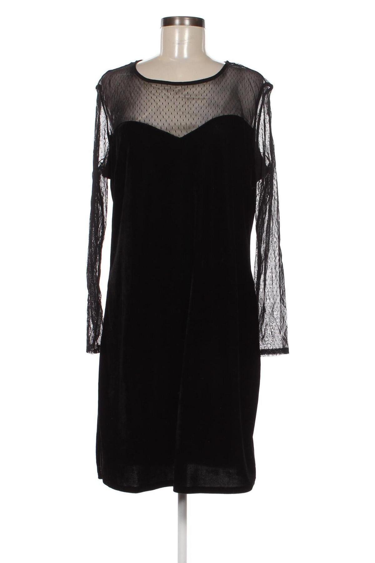 Rochie Laura Torelli, Mărime L, Culoare Negru, Preț 25,99 Lei