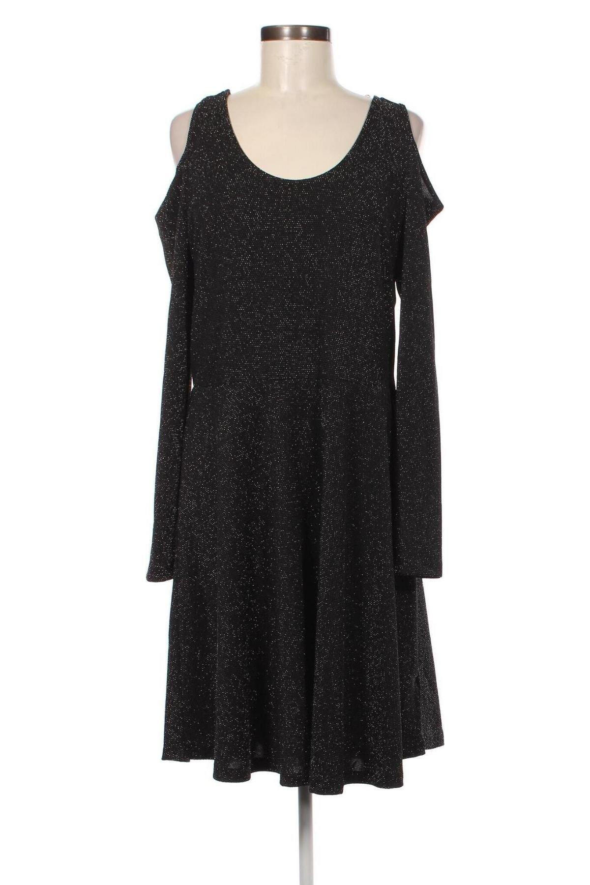 Kleid Laura Torelli, Größe L, Farbe Schwarz, Preis € 5,99