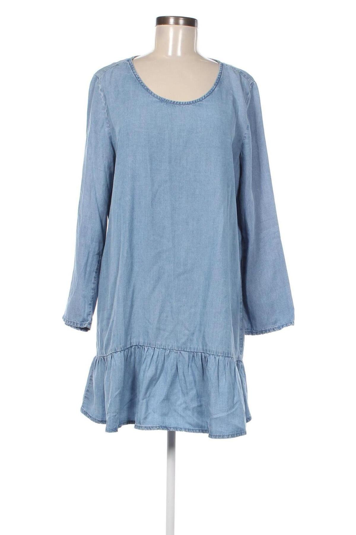 Kleid Mango, Größe L, Farbe Blau, Preis 9,29 €