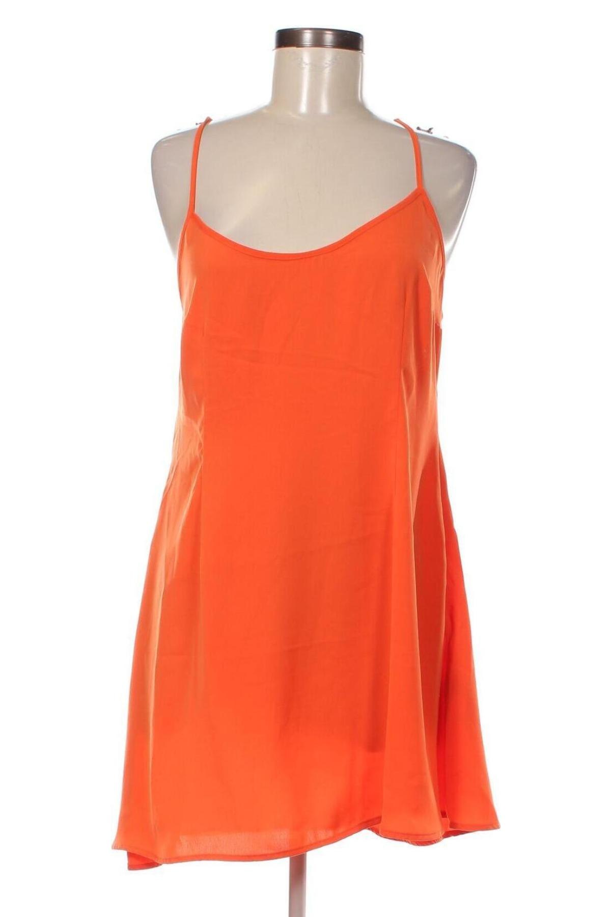 Kleid NA-KD, Größe L, Farbe Orange, Preis 10,99 €