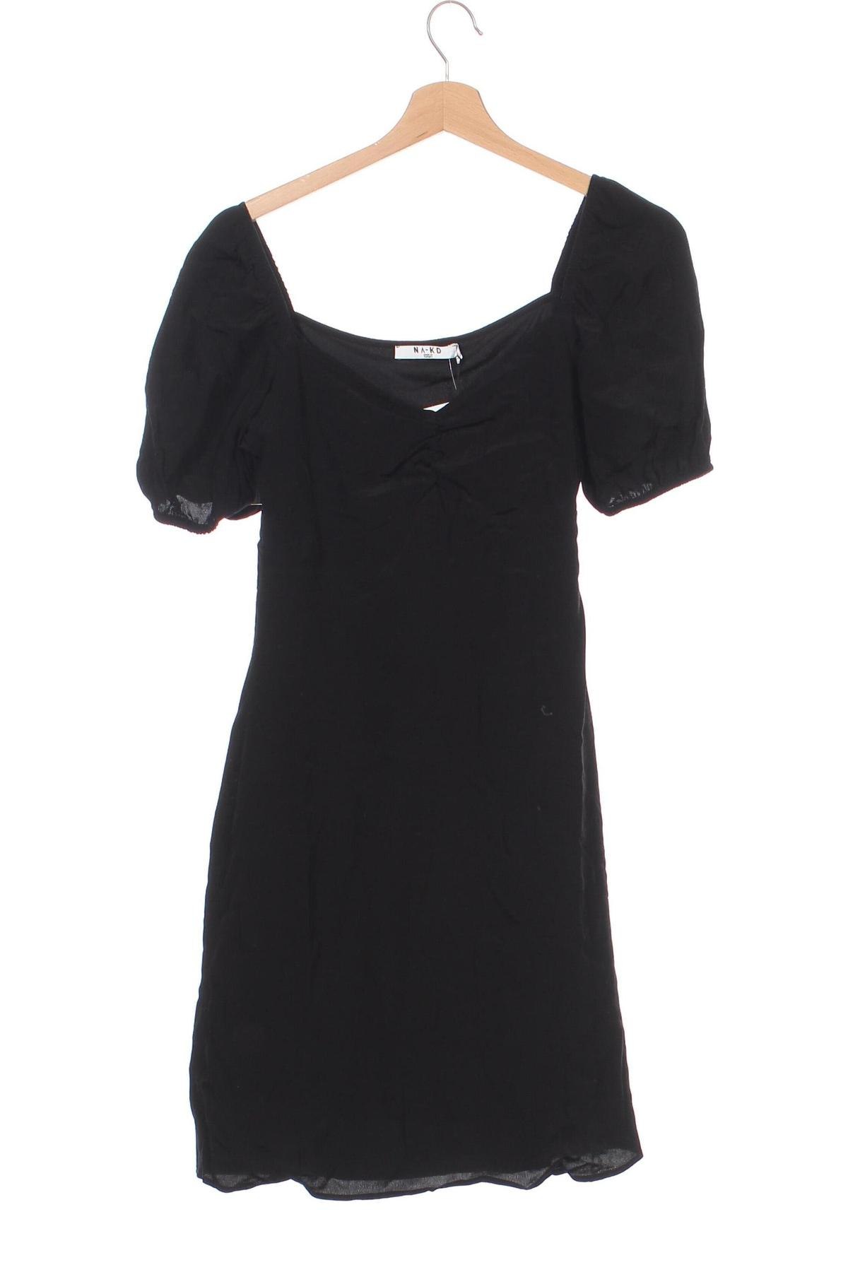 Kleid NA-KD, Größe XS, Farbe Schwarz, Preis 10,99 €