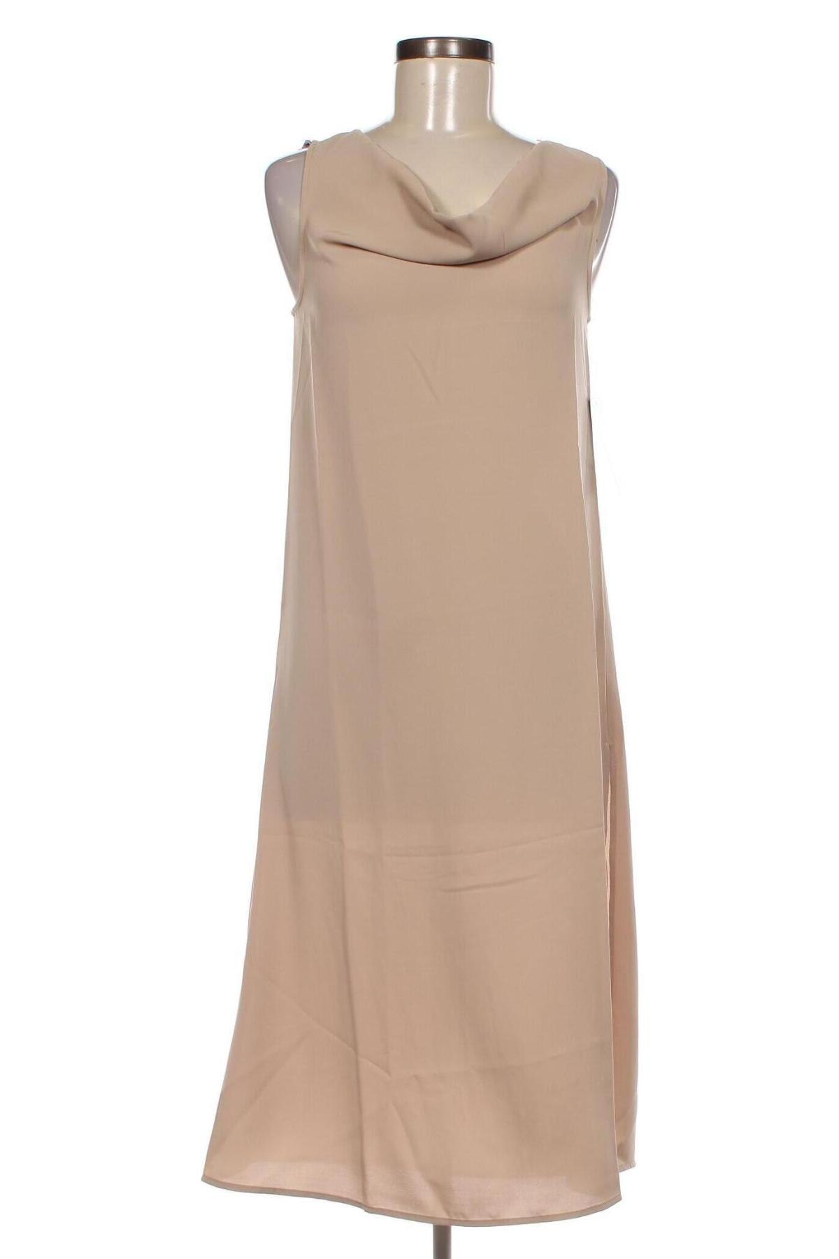 Kleid NA-KD, Größe XS, Farbe Beige, Preis 8,99 €