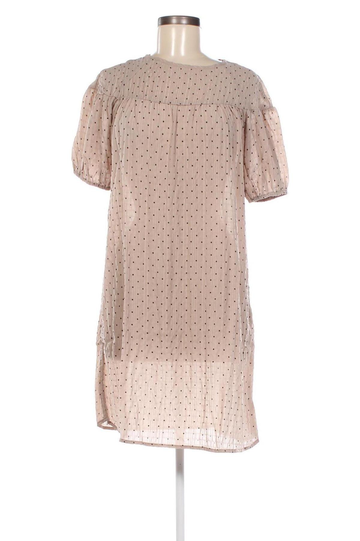 Kleid NA-KD, Größe XS, Farbe Beige, Preis 5,99 €