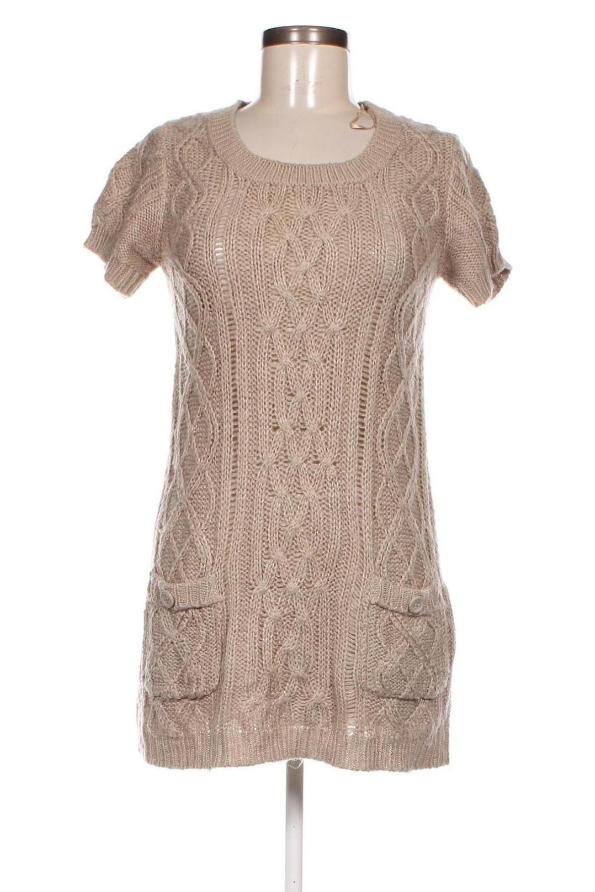 Kleid New Look, Größe M, Farbe Beige, Preis € 3,99