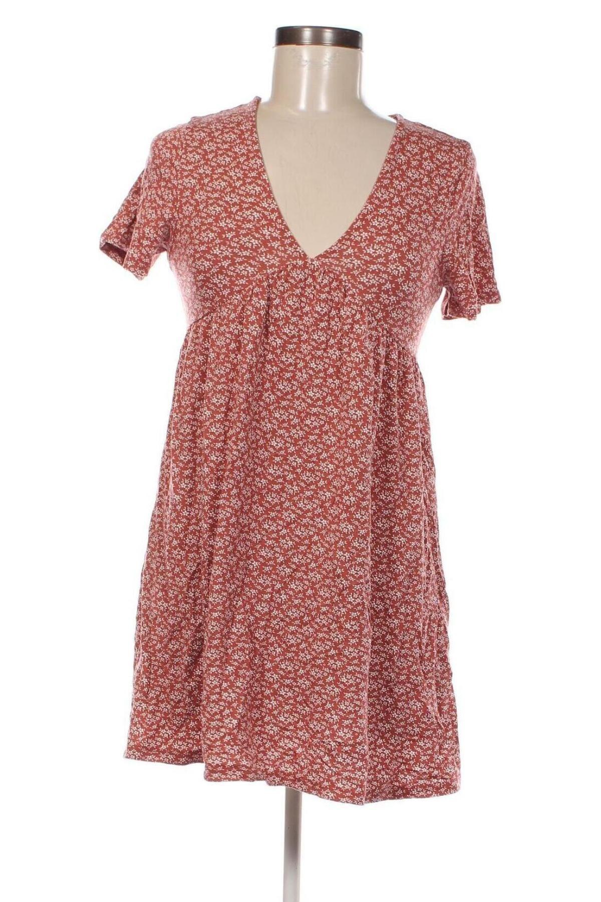 Kleid Pull&Bear, Größe XS, Farbe Mehrfarbig, Preis 5,49 €