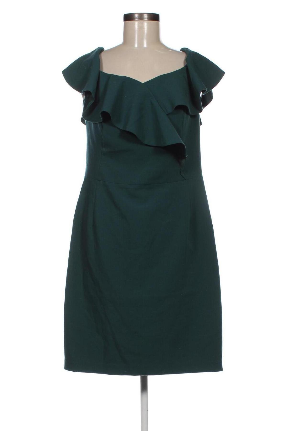 Rochie Reserved, Mărime L, Culoare Verde, Preț 73,96 Lei