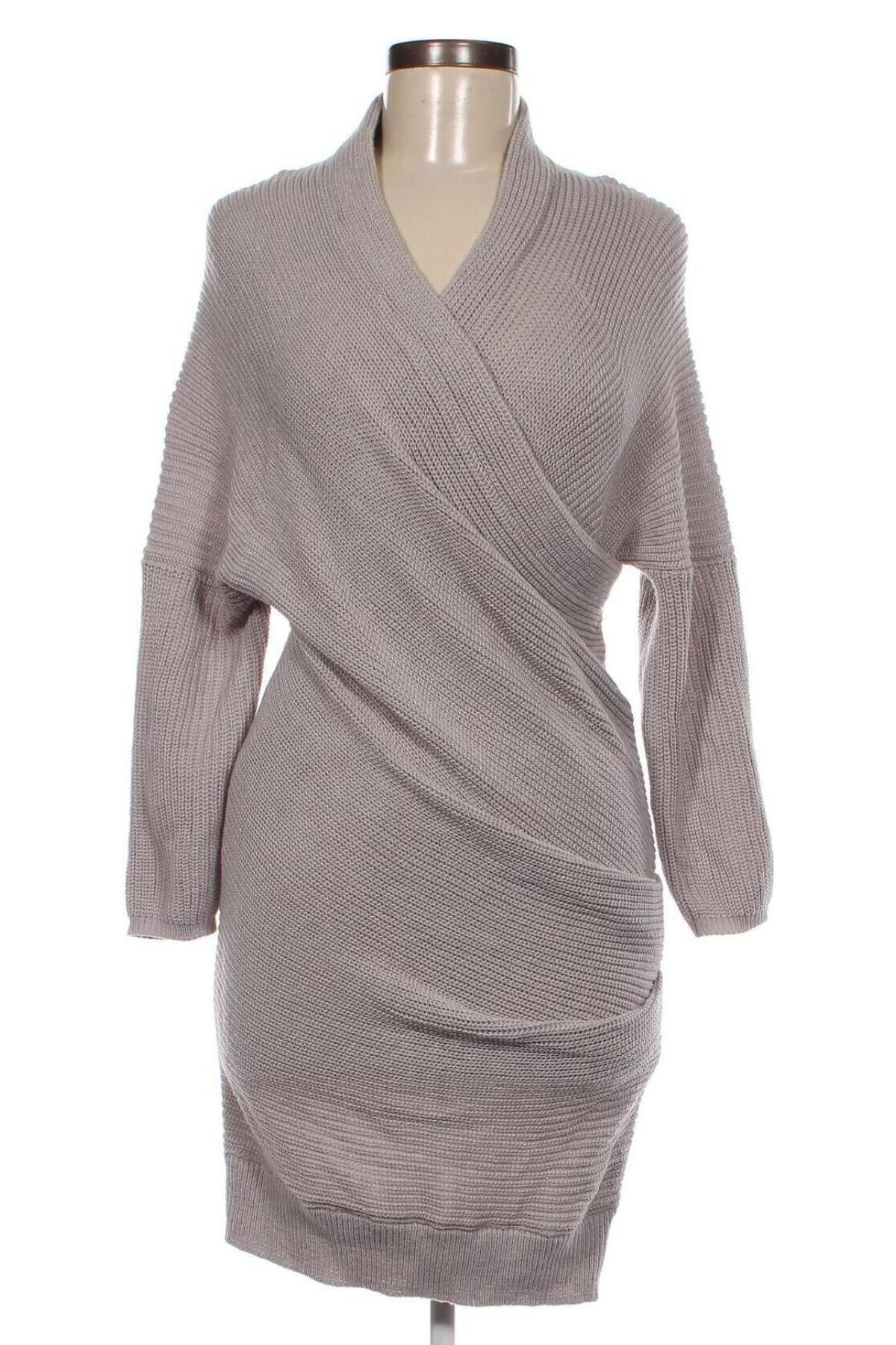 Kleid Simplee, Größe M, Farbe Grau, Preis 15,49 €