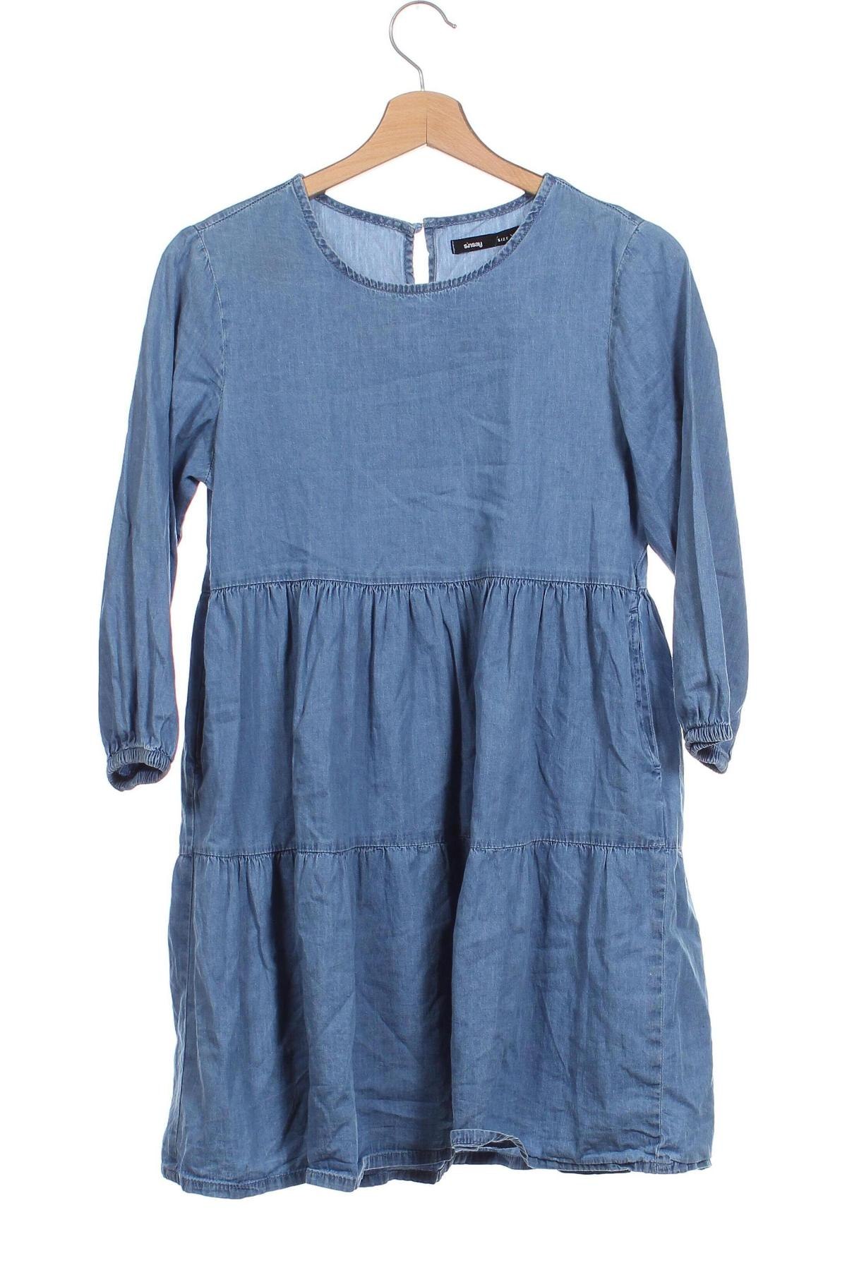 Kleid Sinsay, Größe XS, Farbe Blau, Preis 2,99 €